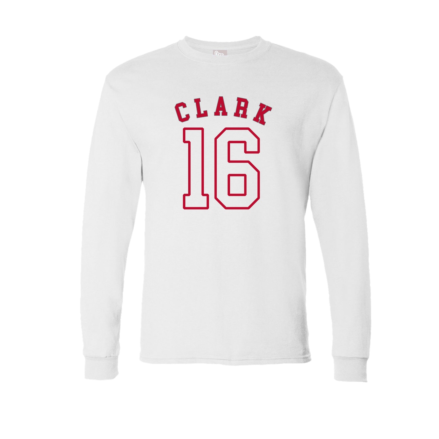Long Sleeve Tee — Shirsey Arch in White