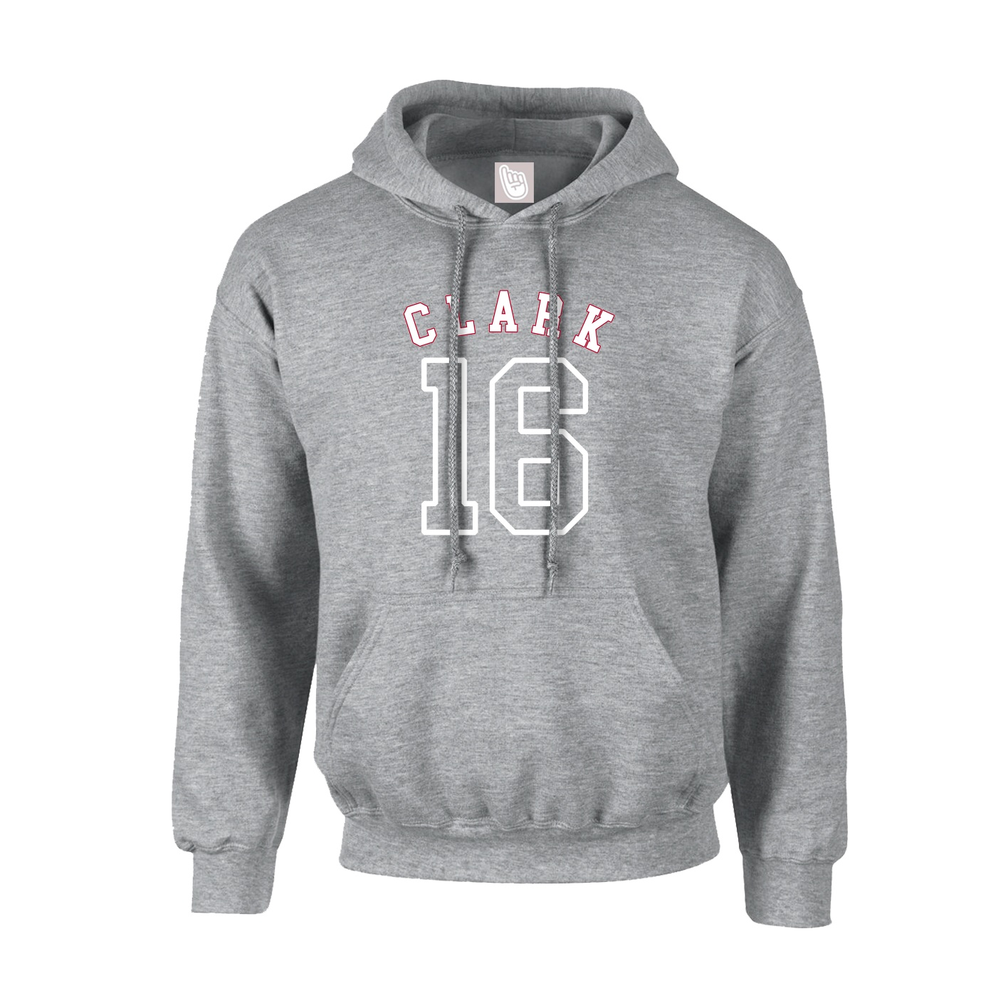 Hoodie — Shirsey Arch in Grey