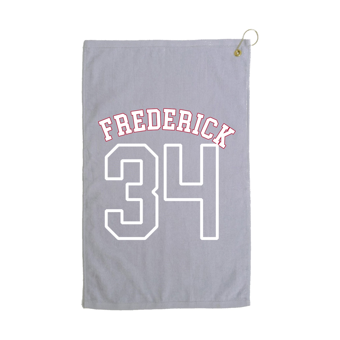 Golf Towel — Shirsey Arch in Grey