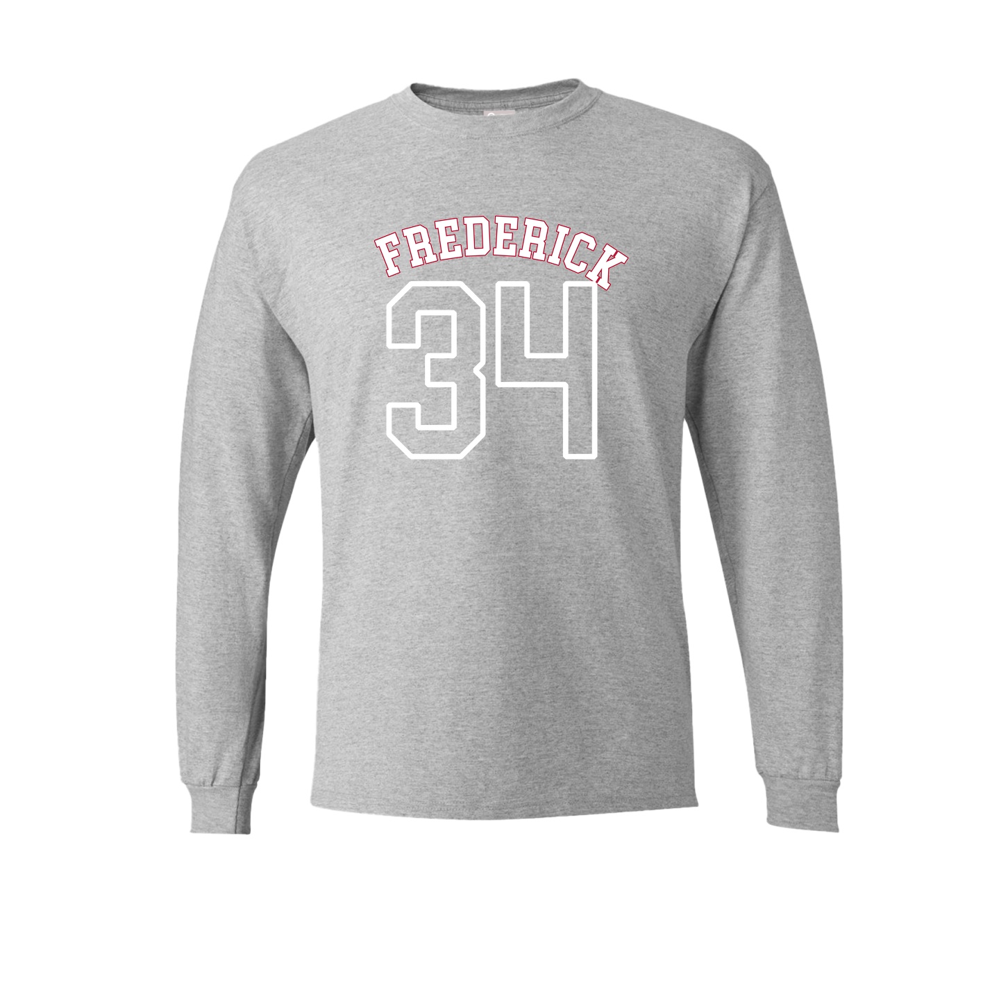 Long Sleeve Tee — Shirsey Arch in Grey