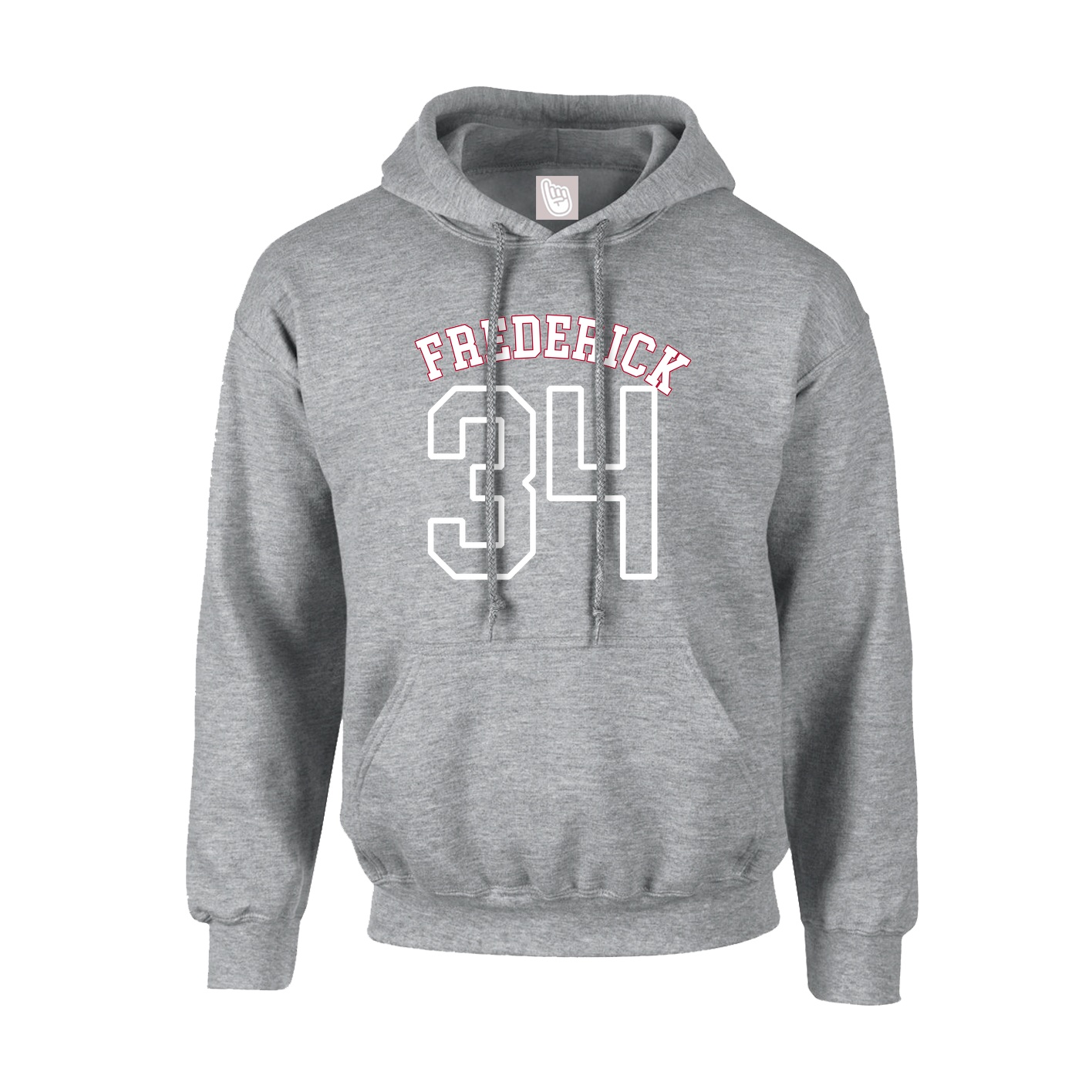 Youth Hoodie — Shirsey Arch in Grey