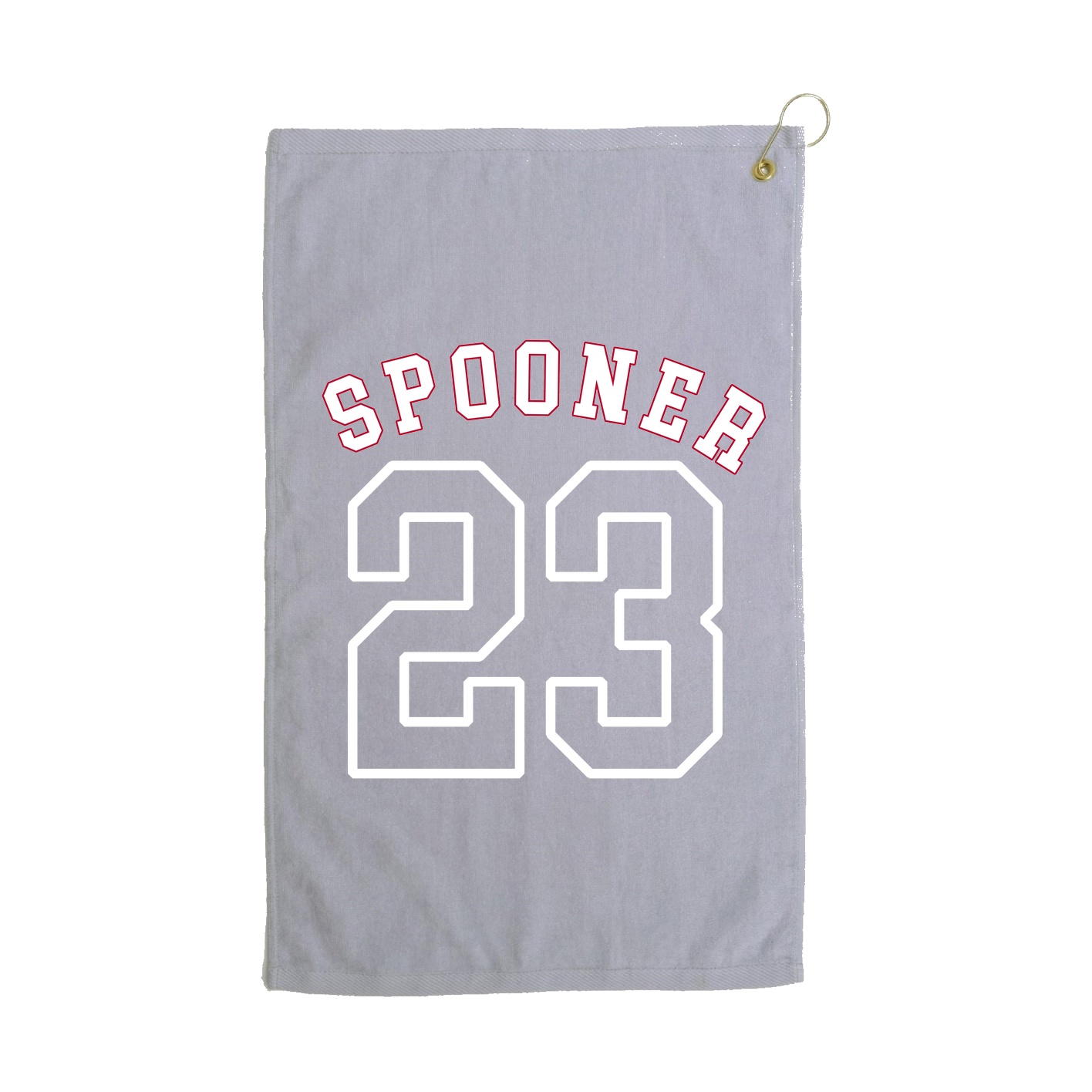 Golf Towel — Shirsey Arch in Grey
