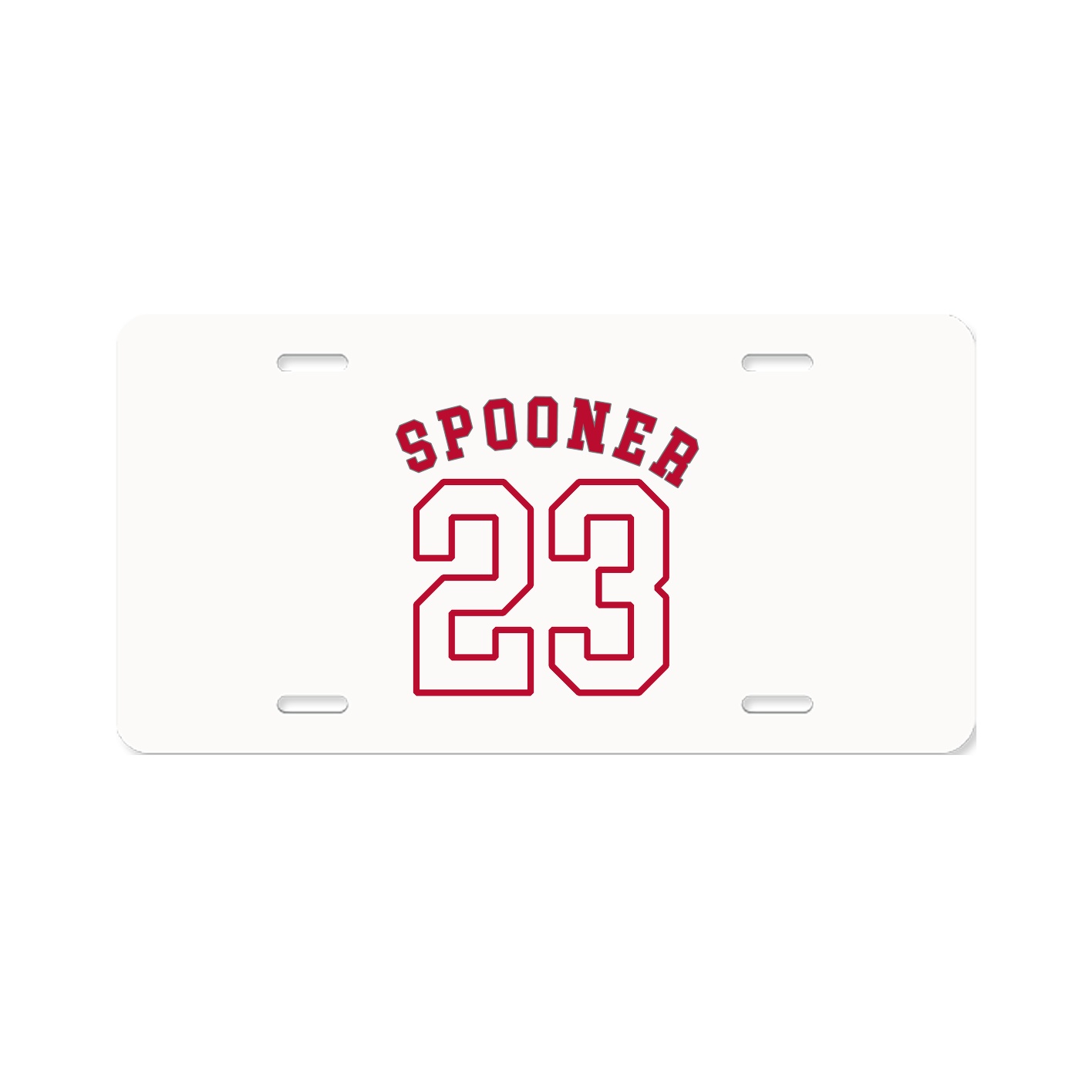 License Plate — Shirsey Arch in Classic