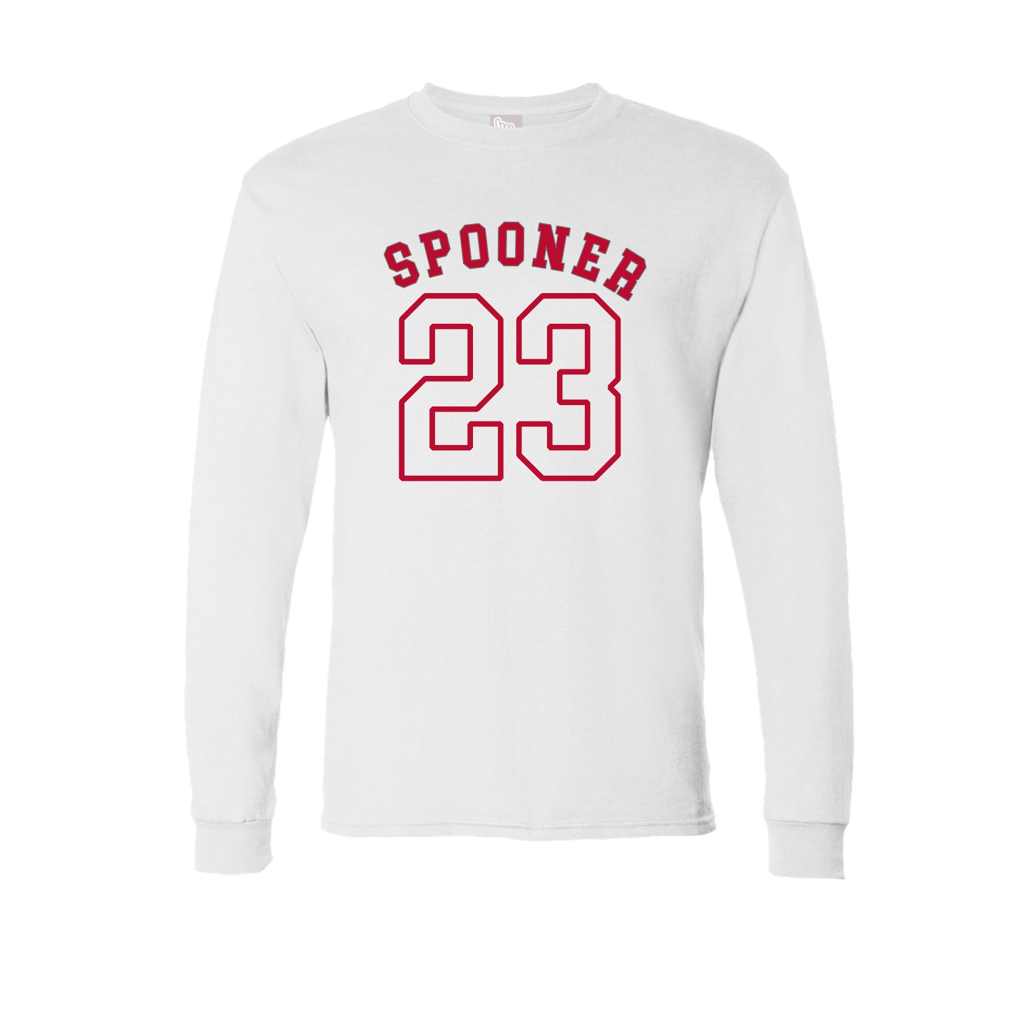 Long Sleeve Tee — Shirsey Arch in White