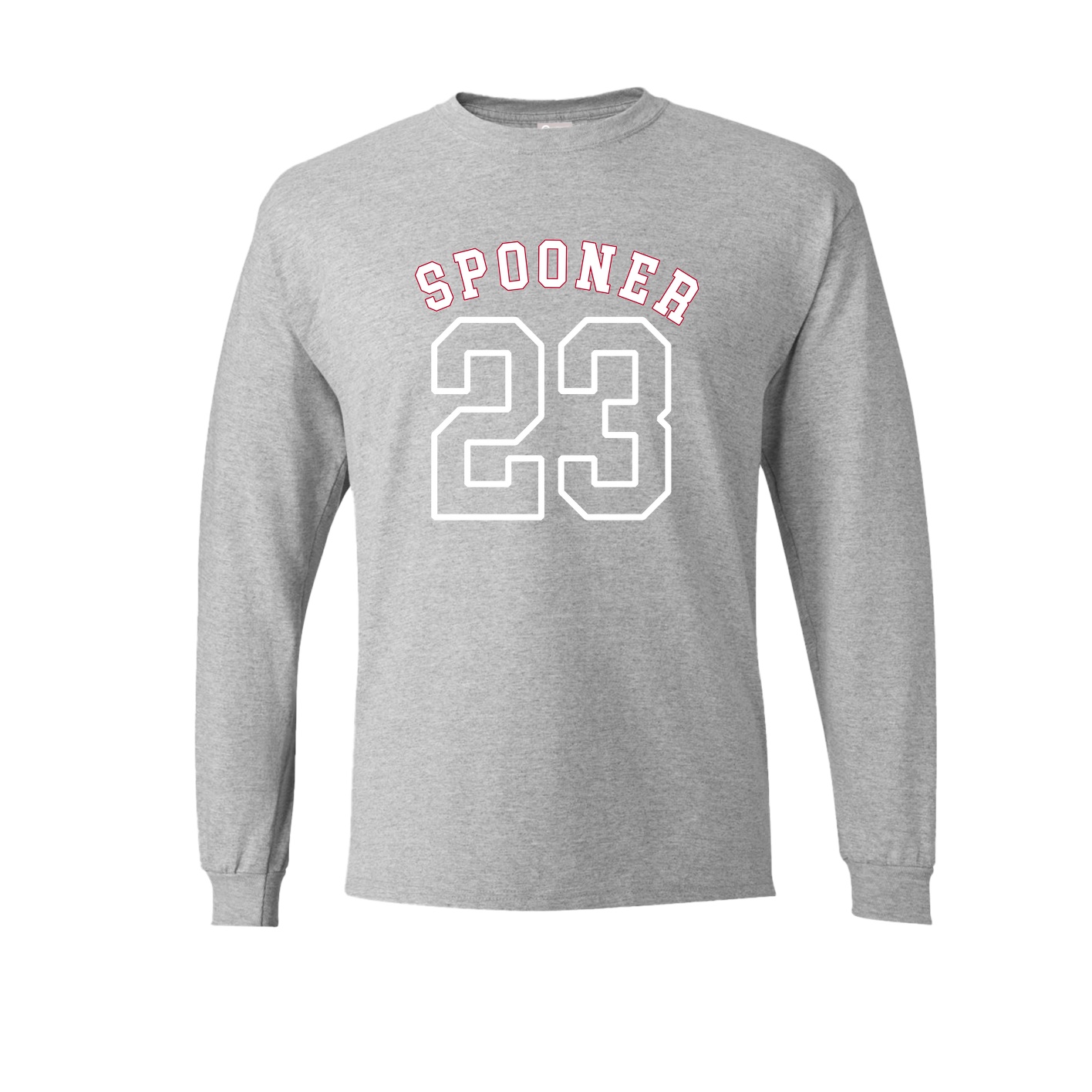 Long Sleeve Tee — Shirsey Arch in Grey