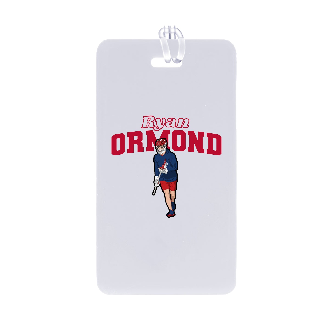 Bag Tag — Name Arch in Classic