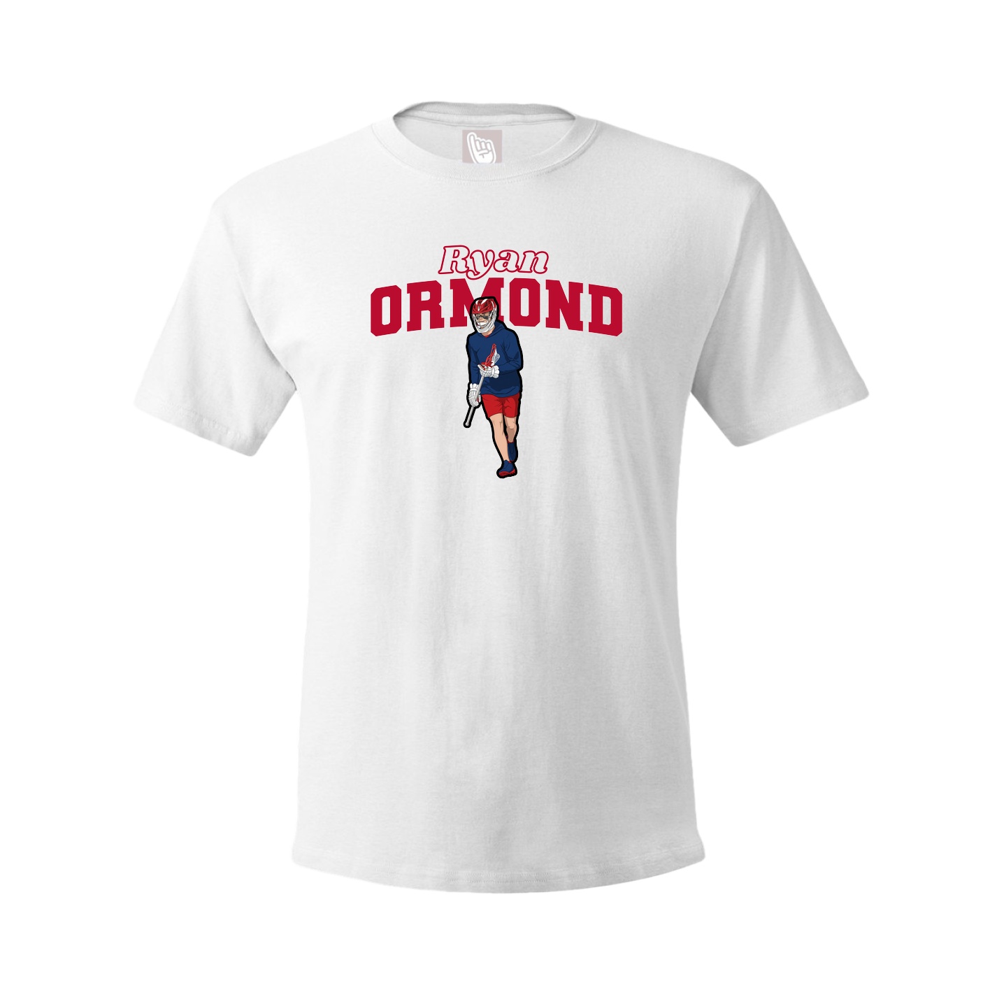Tee — Name Arch in White