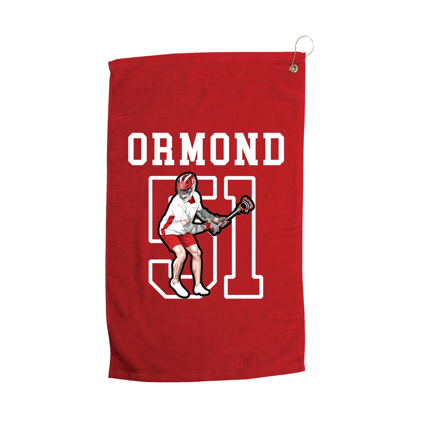 Golf Towel — Shirsey in Red