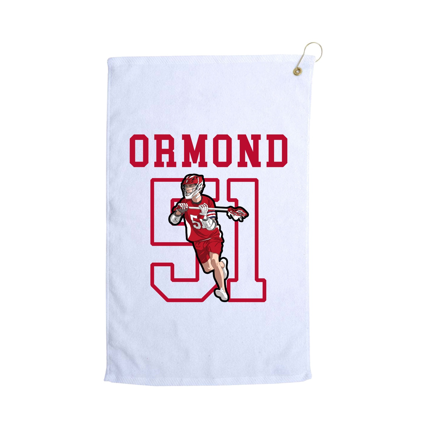 Golf Towel — Shirsey in White