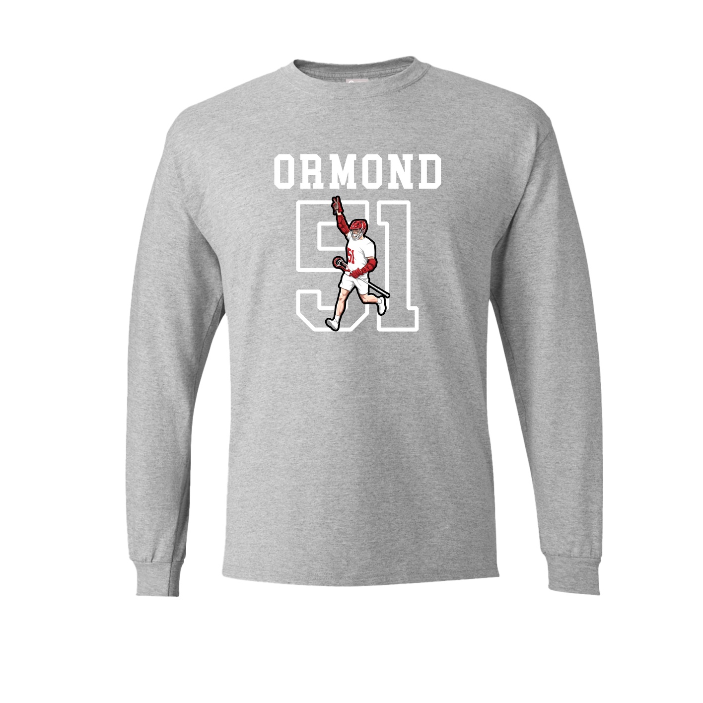 Long Sleeve Tee — Shirsey in Grey