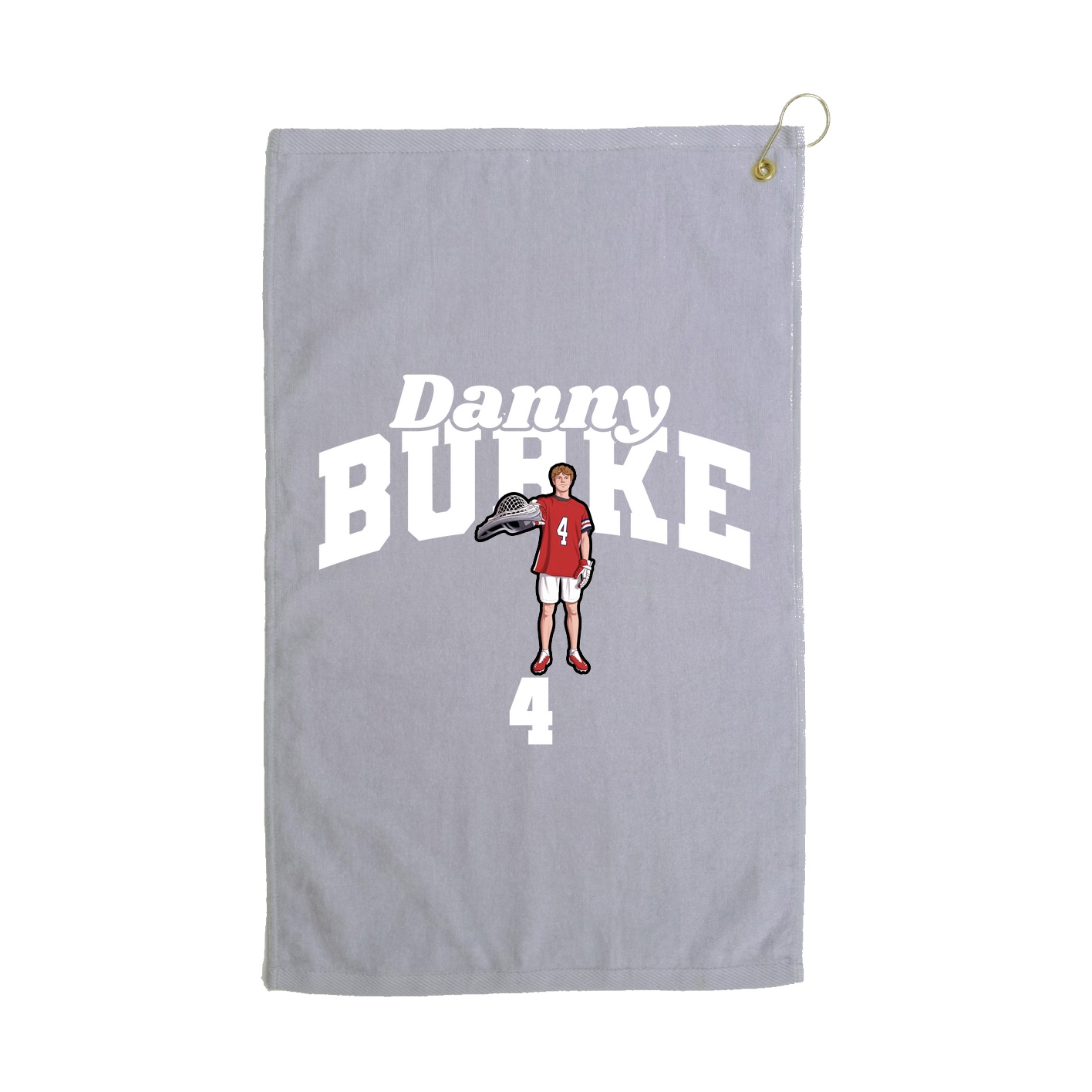 Golf Towel — Signature Arch in Grey