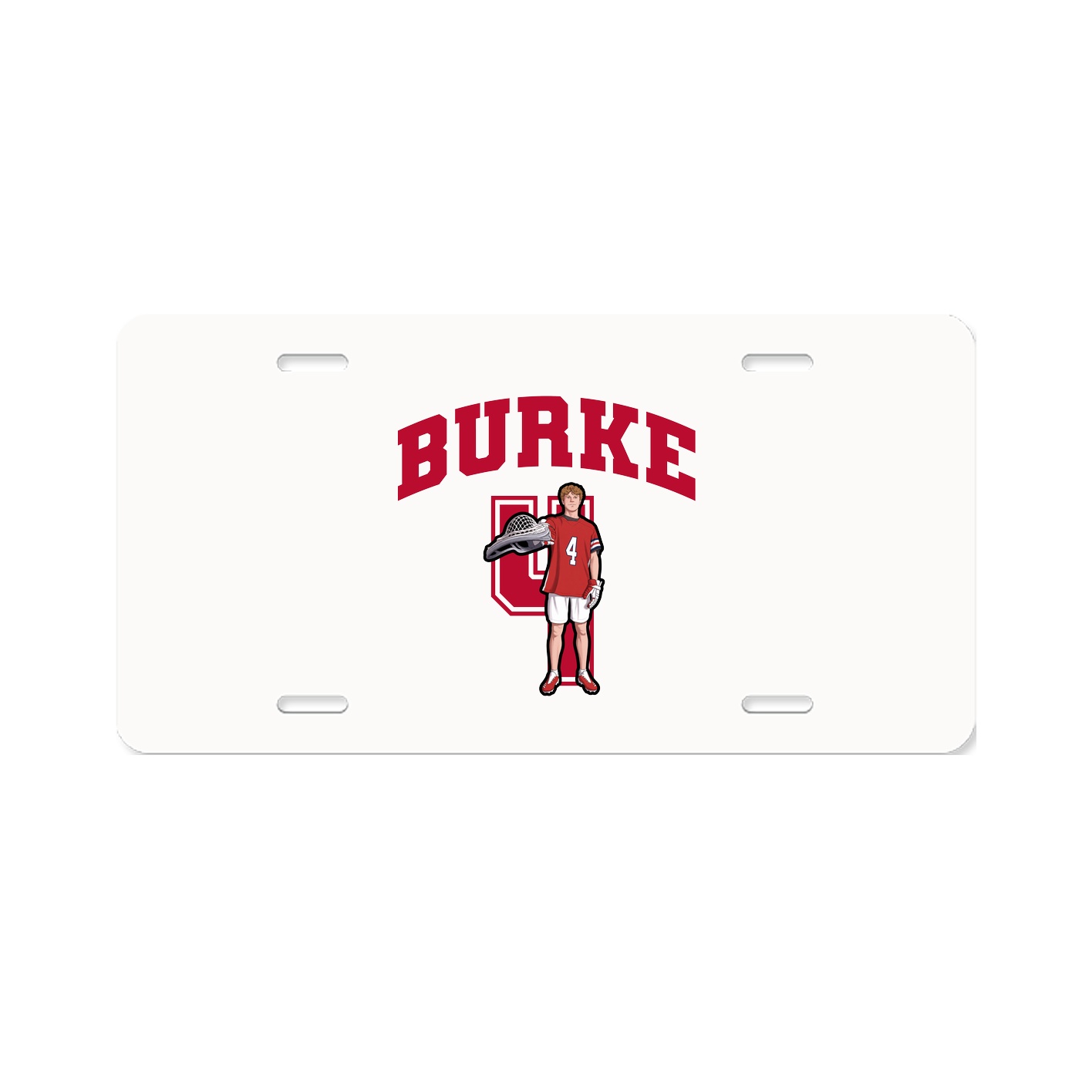 License Plate — Number in Classic
