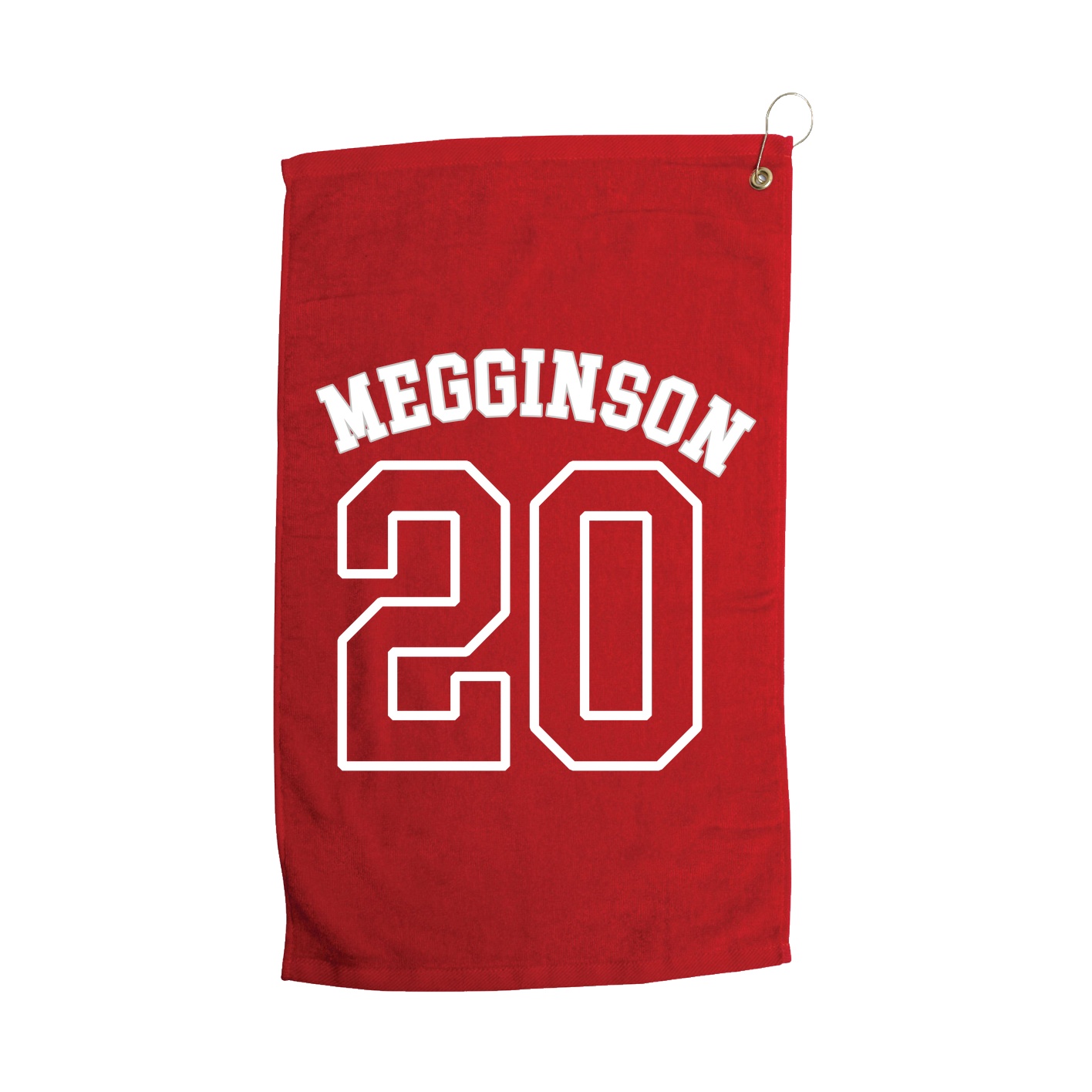 Golf Towel — Shirsey Arch in Red