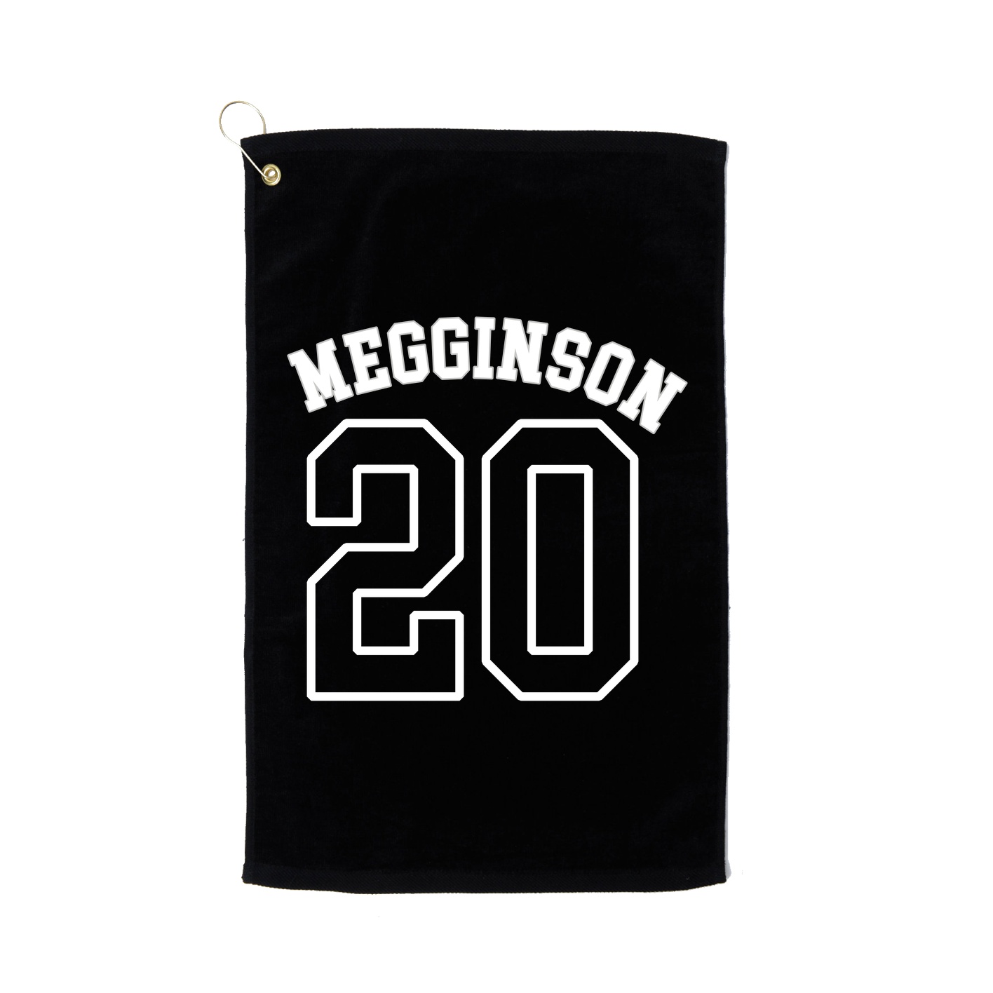Golf Towel — Shirsey Arch in Black