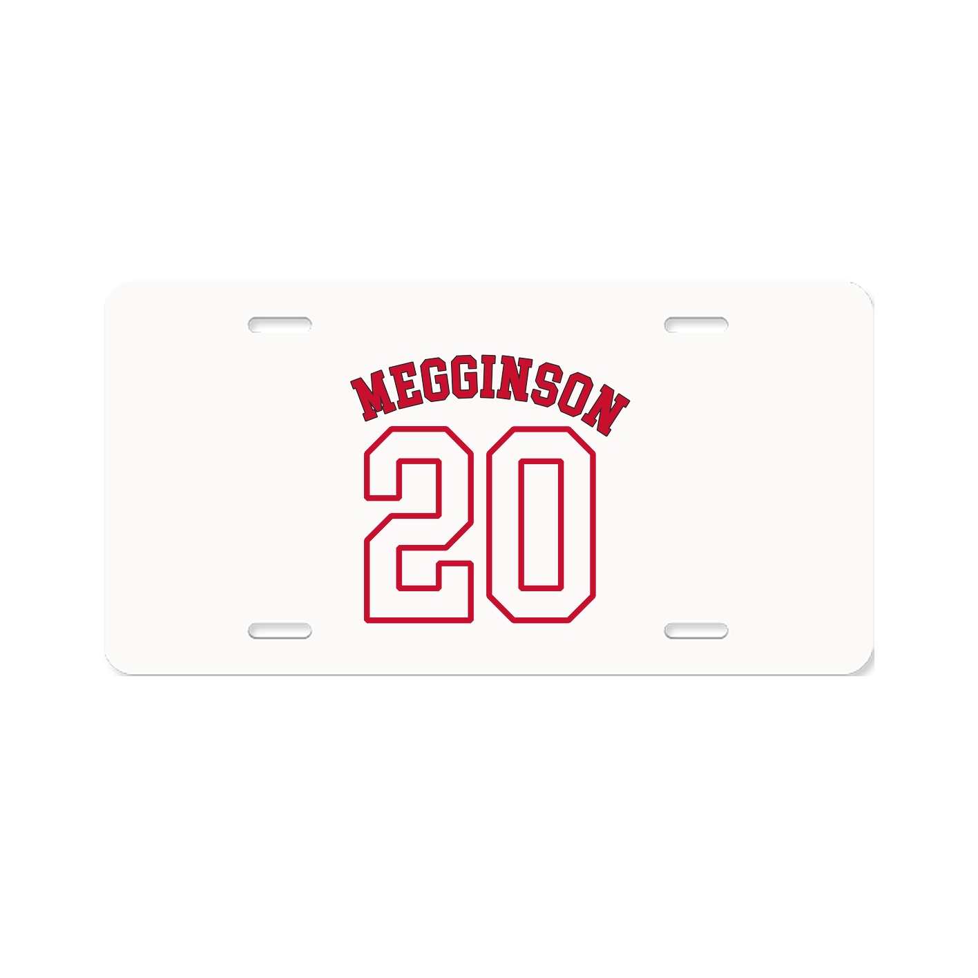 License Plate — Shirsey Arch in Classic