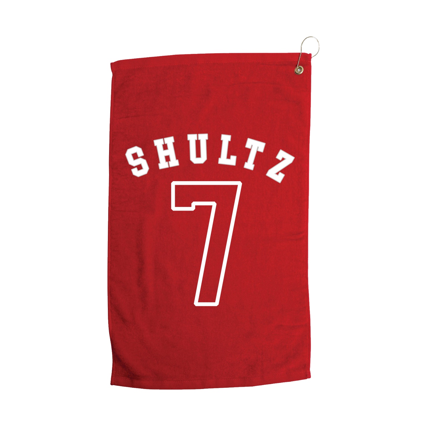 Golf Towel — Shirsey Arch in Red