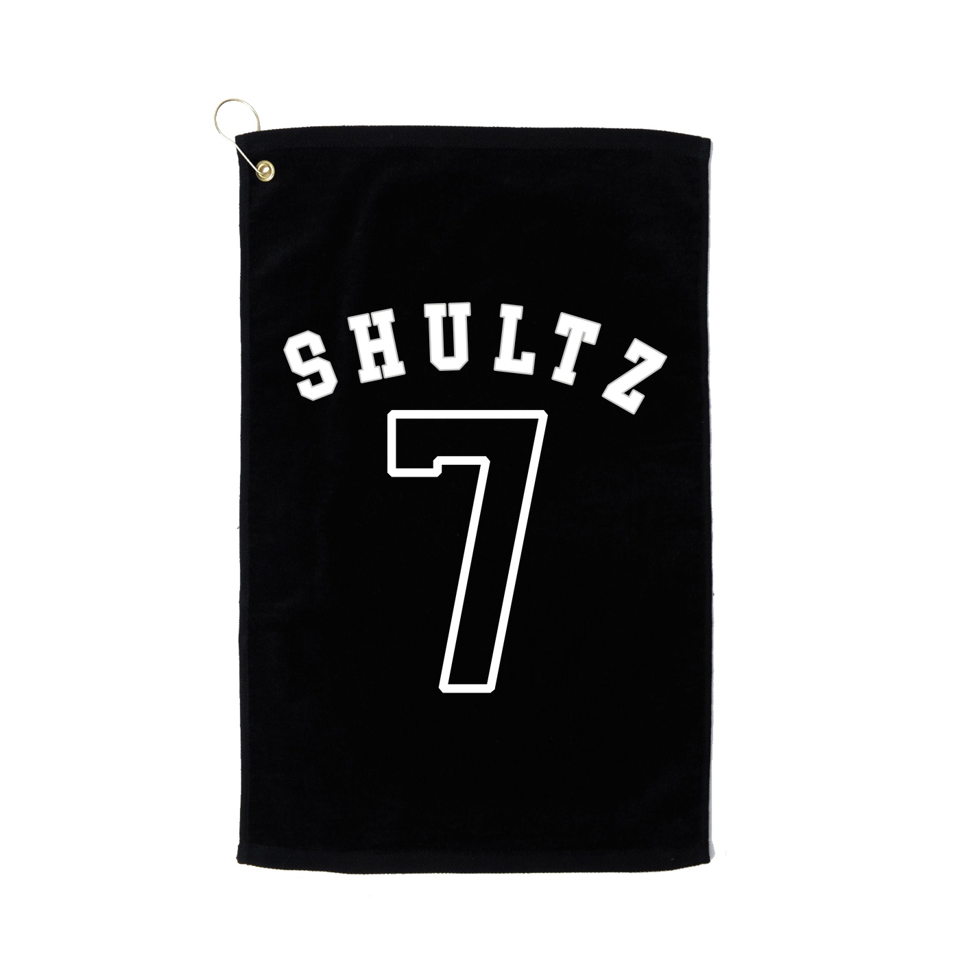 Golf Towel — Shirsey Arch in Black