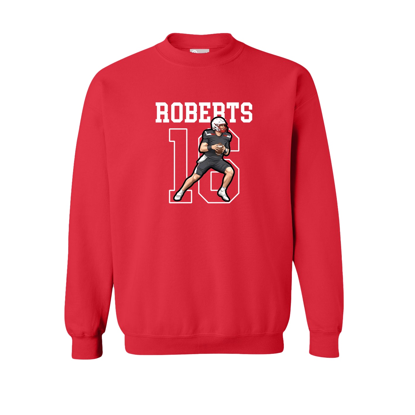 Fleece Crew — Shirsey in Red