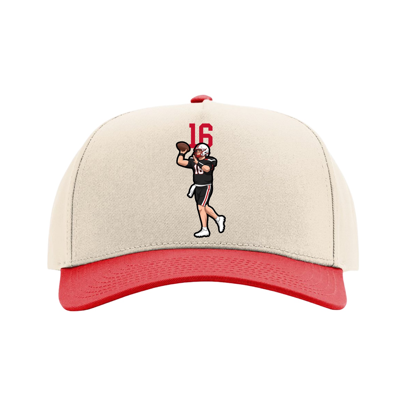 Full Fabric Five-Panel Champ Cap