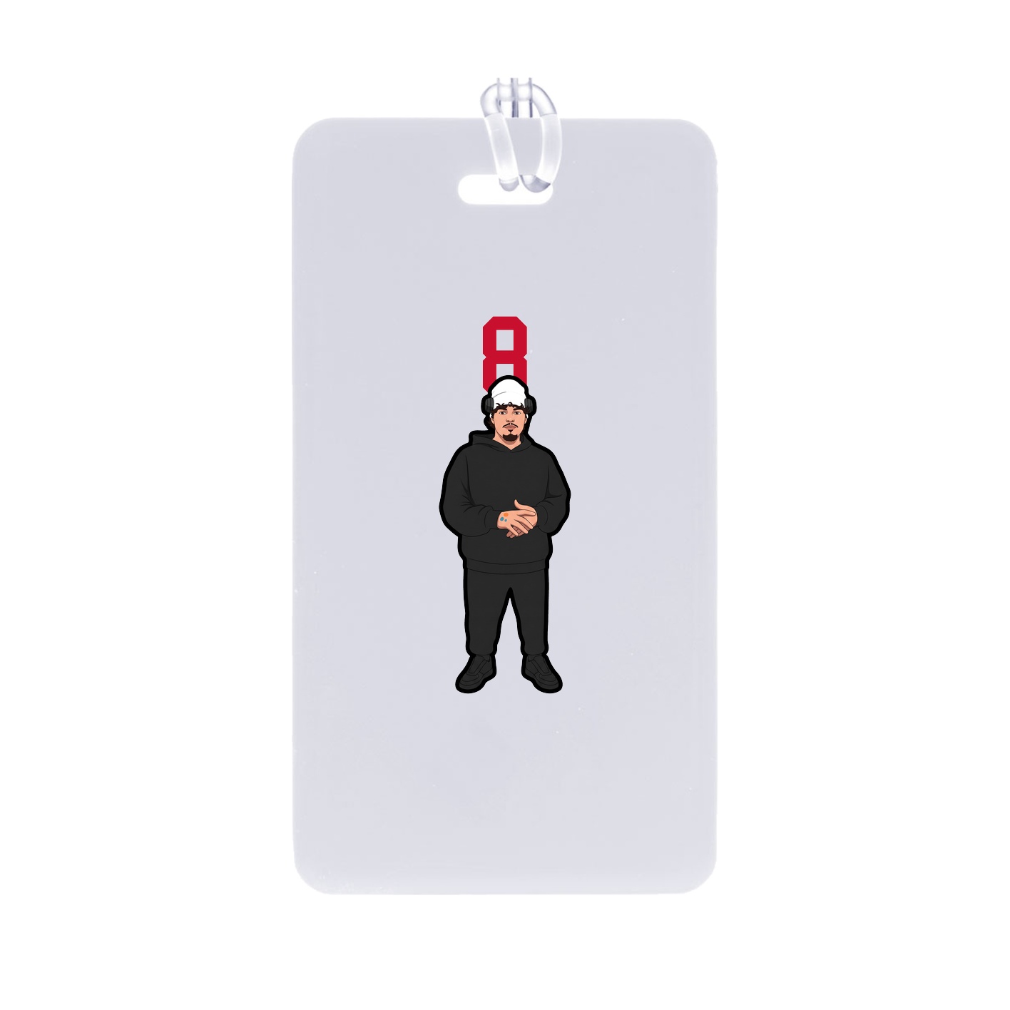 Bag Tag — Number Top in Classic