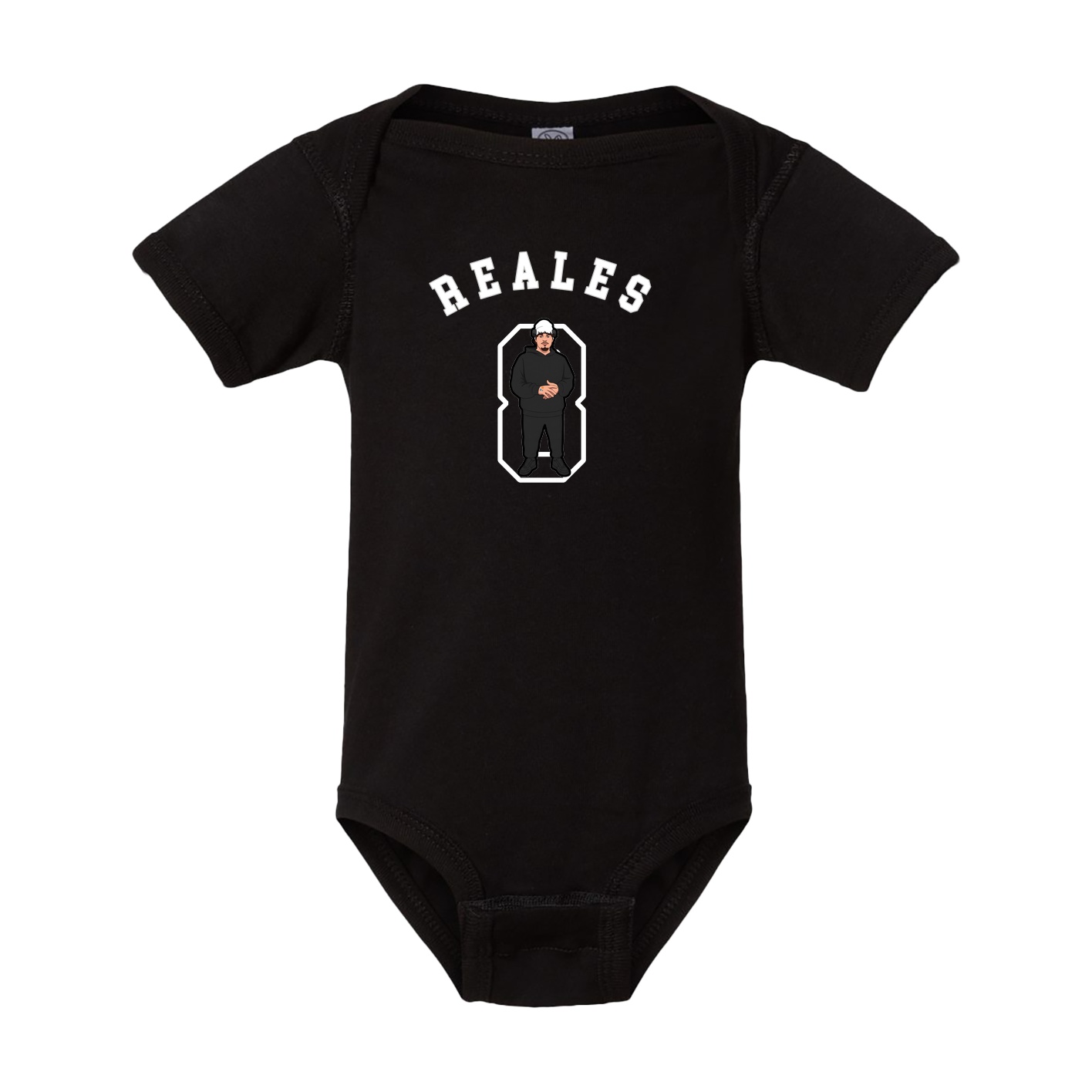 Baby Onesie — Shirsey Arch in Black