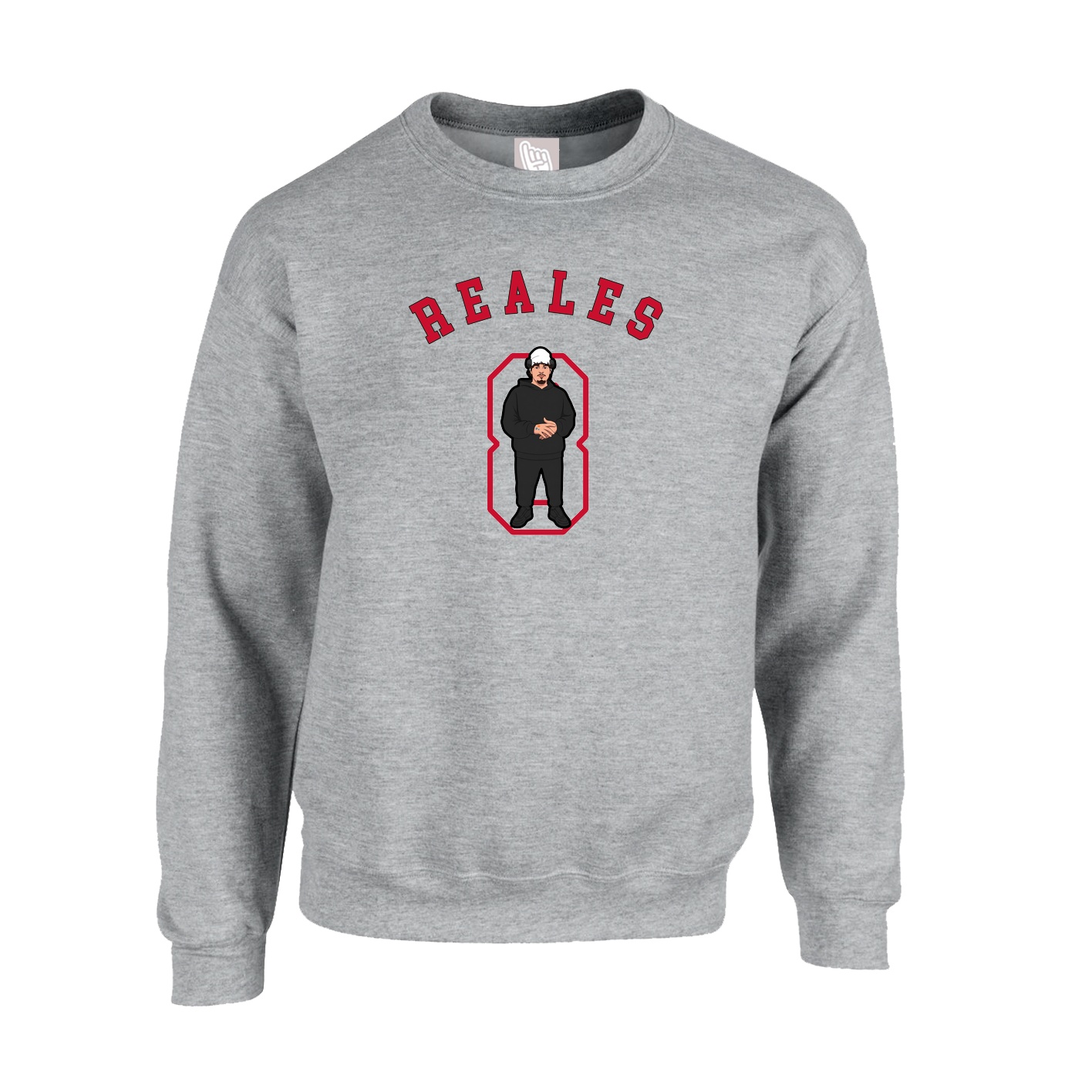 Fleece Crew — Shirsey Arch in Grey