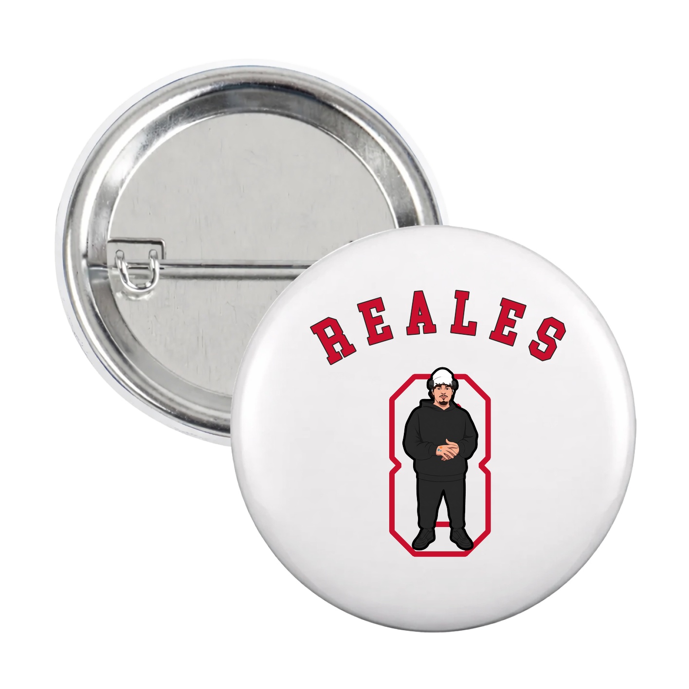Game Day Button — Shirsey Arch in White