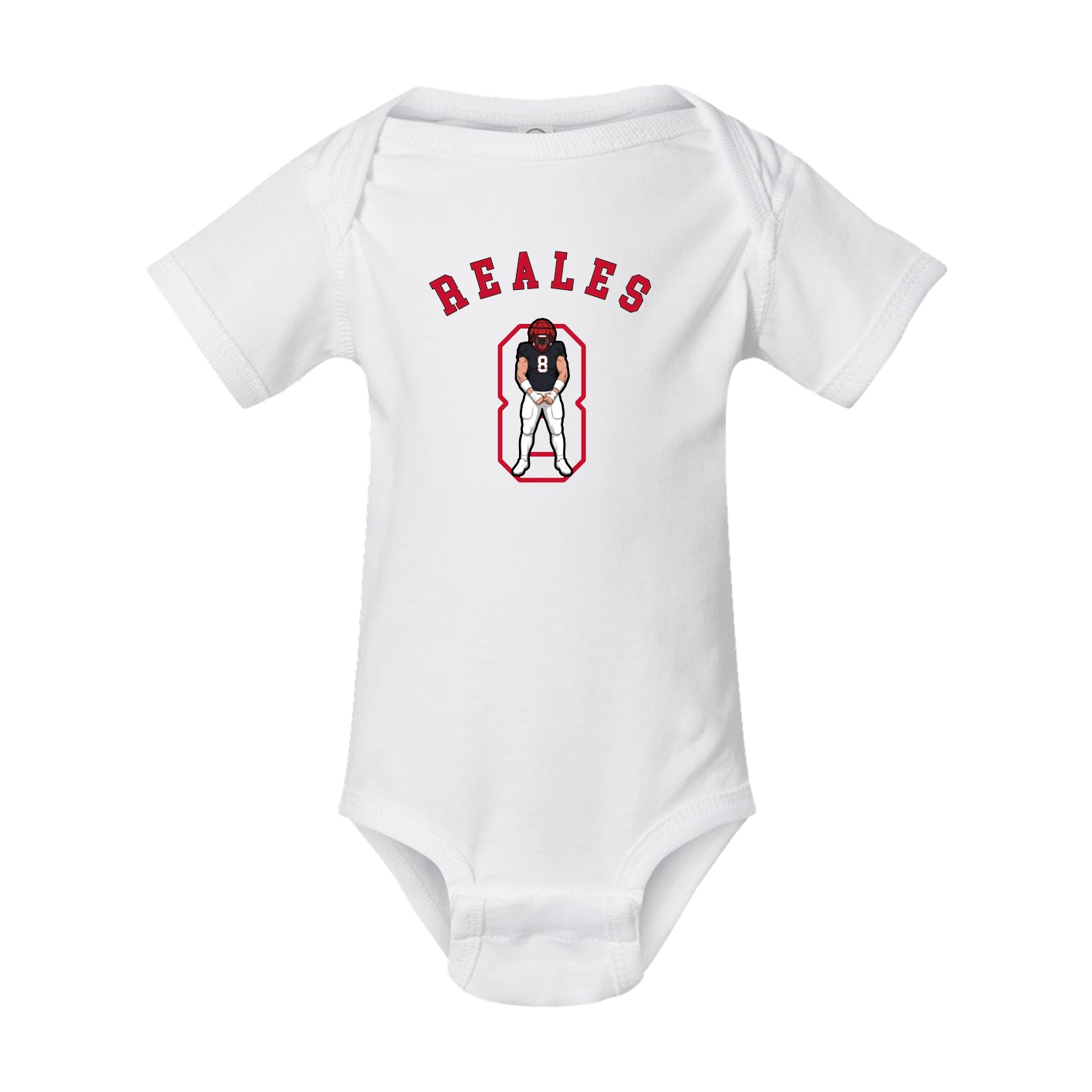 Baby Onesie — Shirsey Arch in White