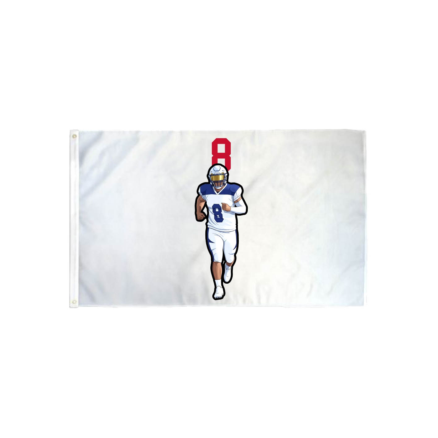 3x5 Flag — Number Top in Classic
