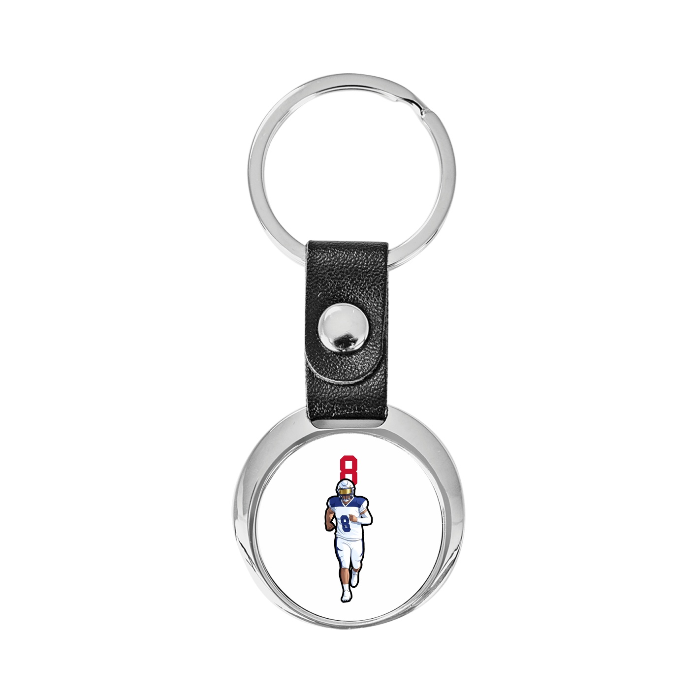 Key Chain — Number Top in Classic