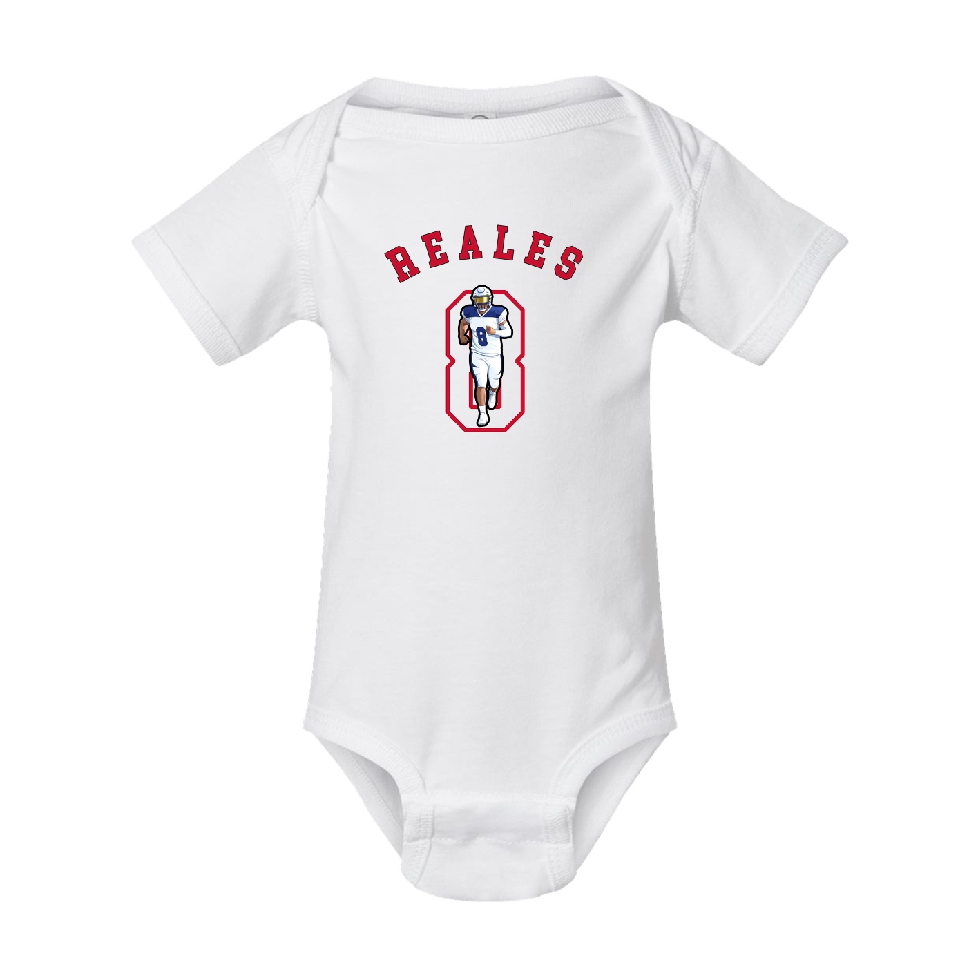 Baby Onesie — Shirsey Arch in White