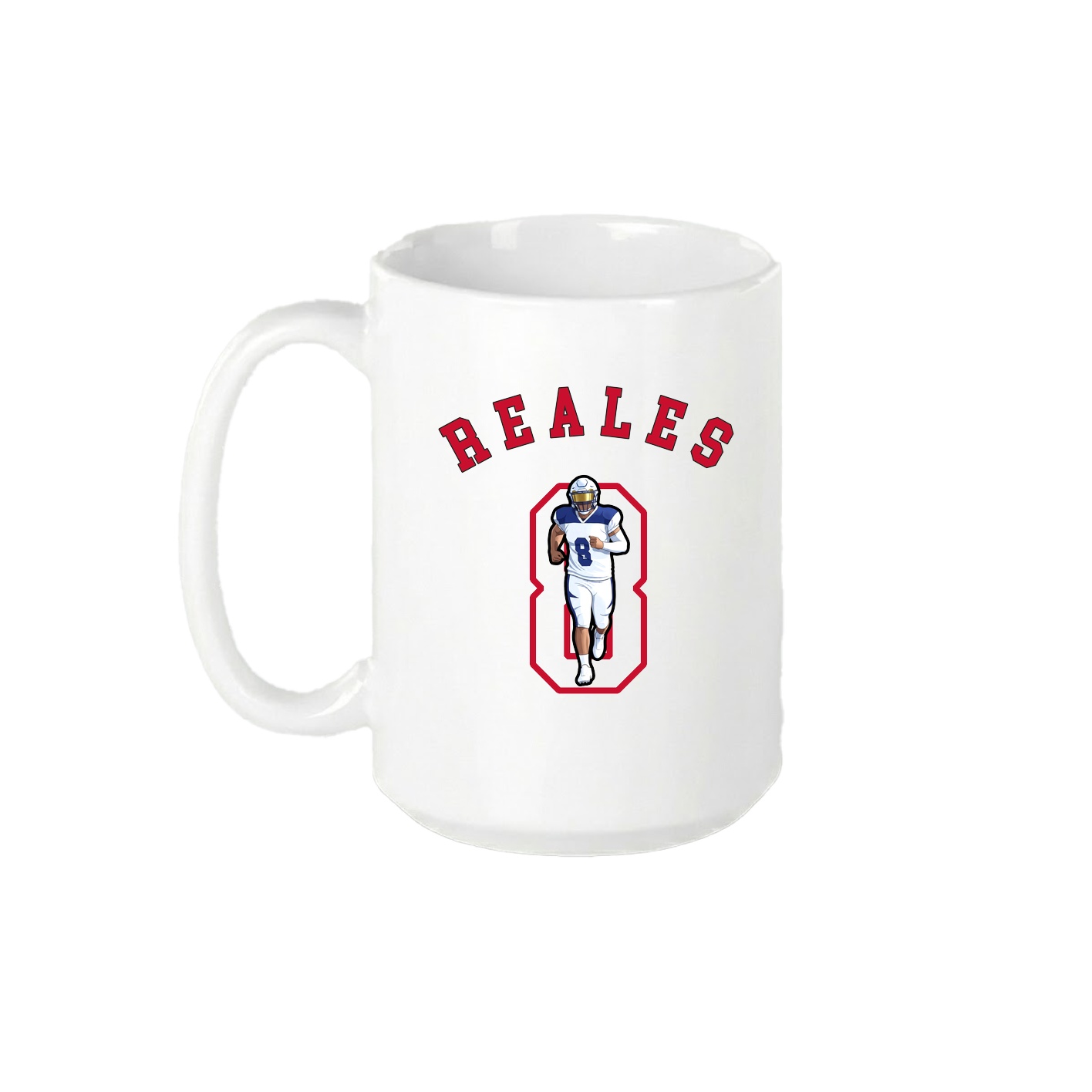 15oz Coffee Mug — Shirsey Arch in White