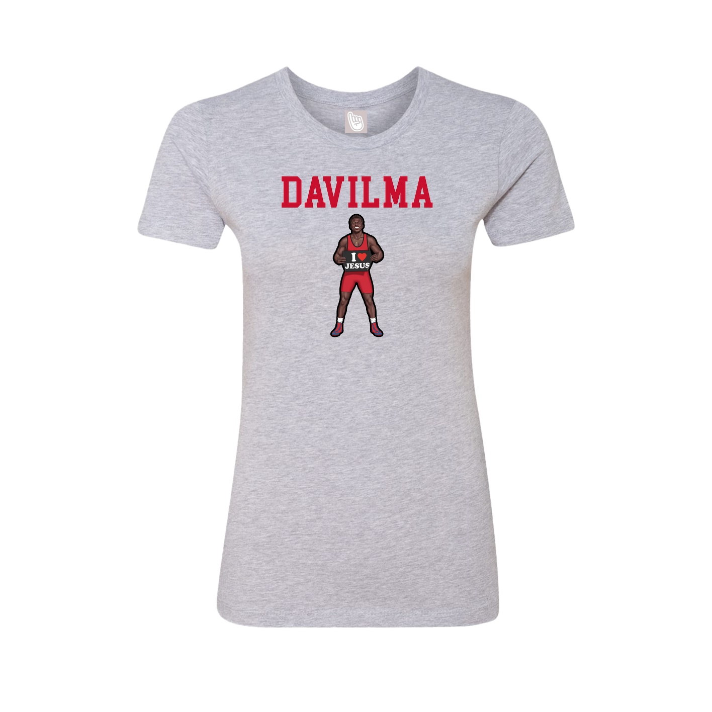 Fitted Women's Tee — Shirsey in Grey