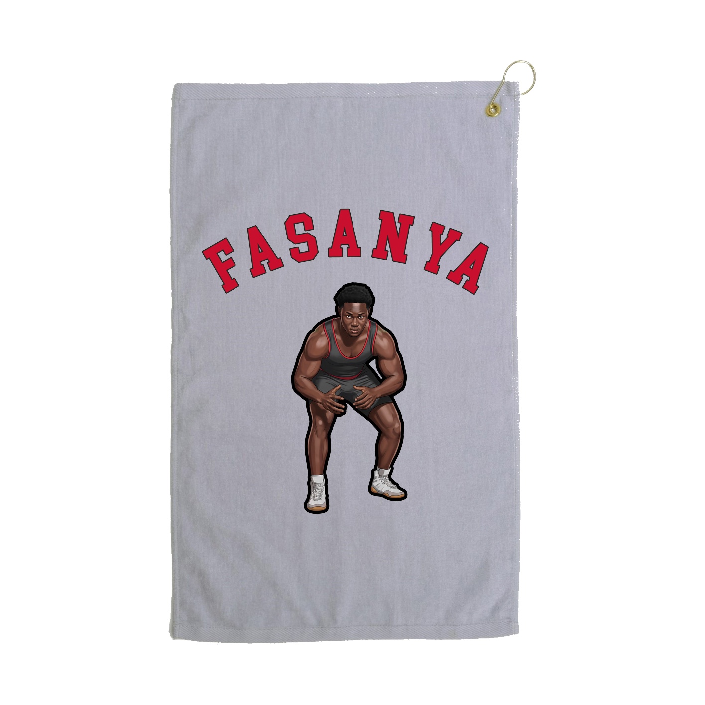 Golf Towel — Shirsey Arch in Grey