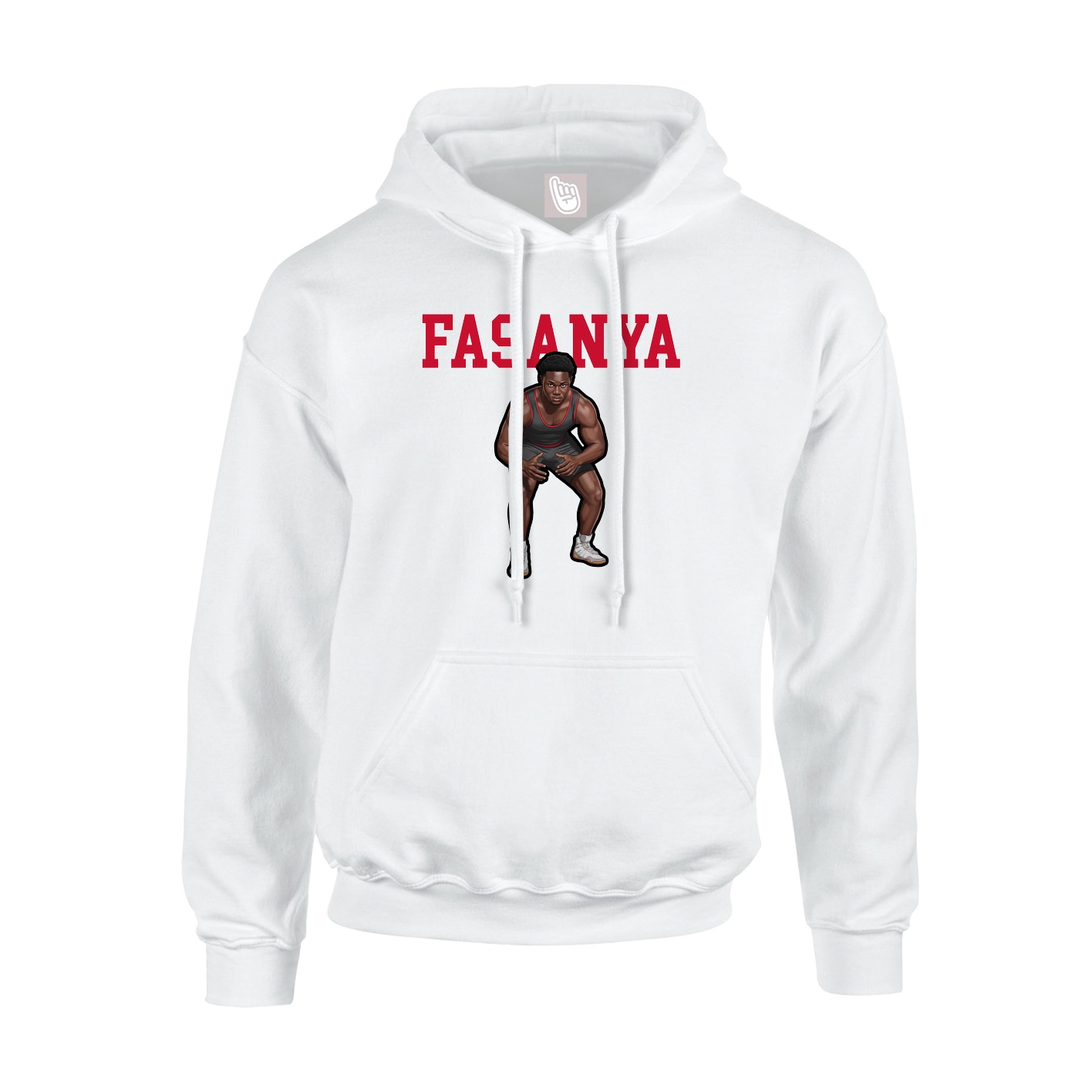 Youth Hoodie — Shirsey in White