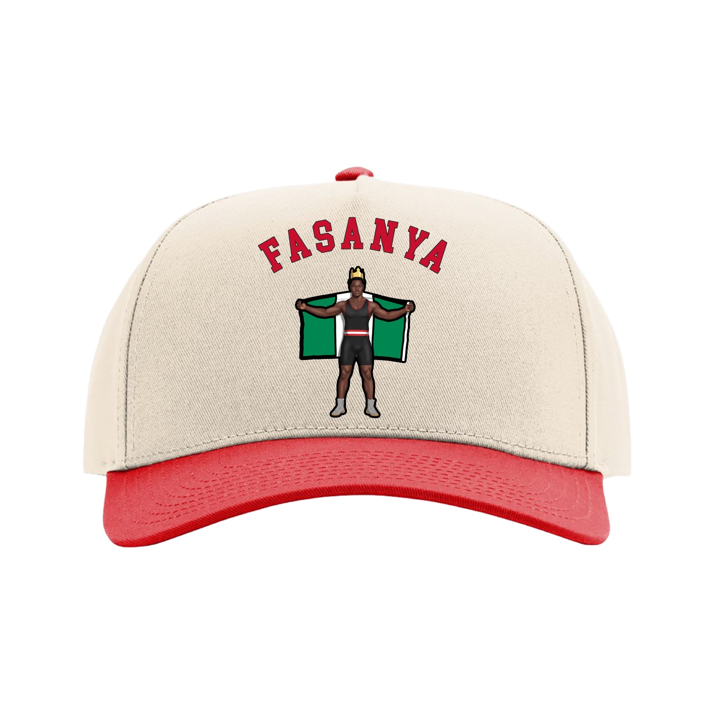 Full Fabric Five-Panel Champ Cap