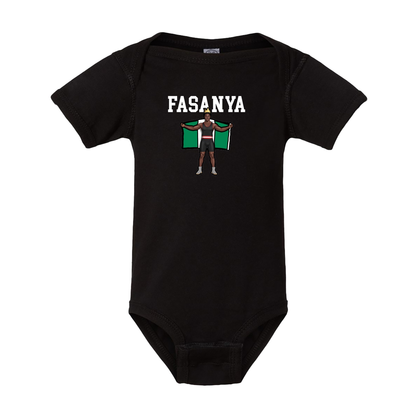 Baby Onesie — Shirsey in Black
