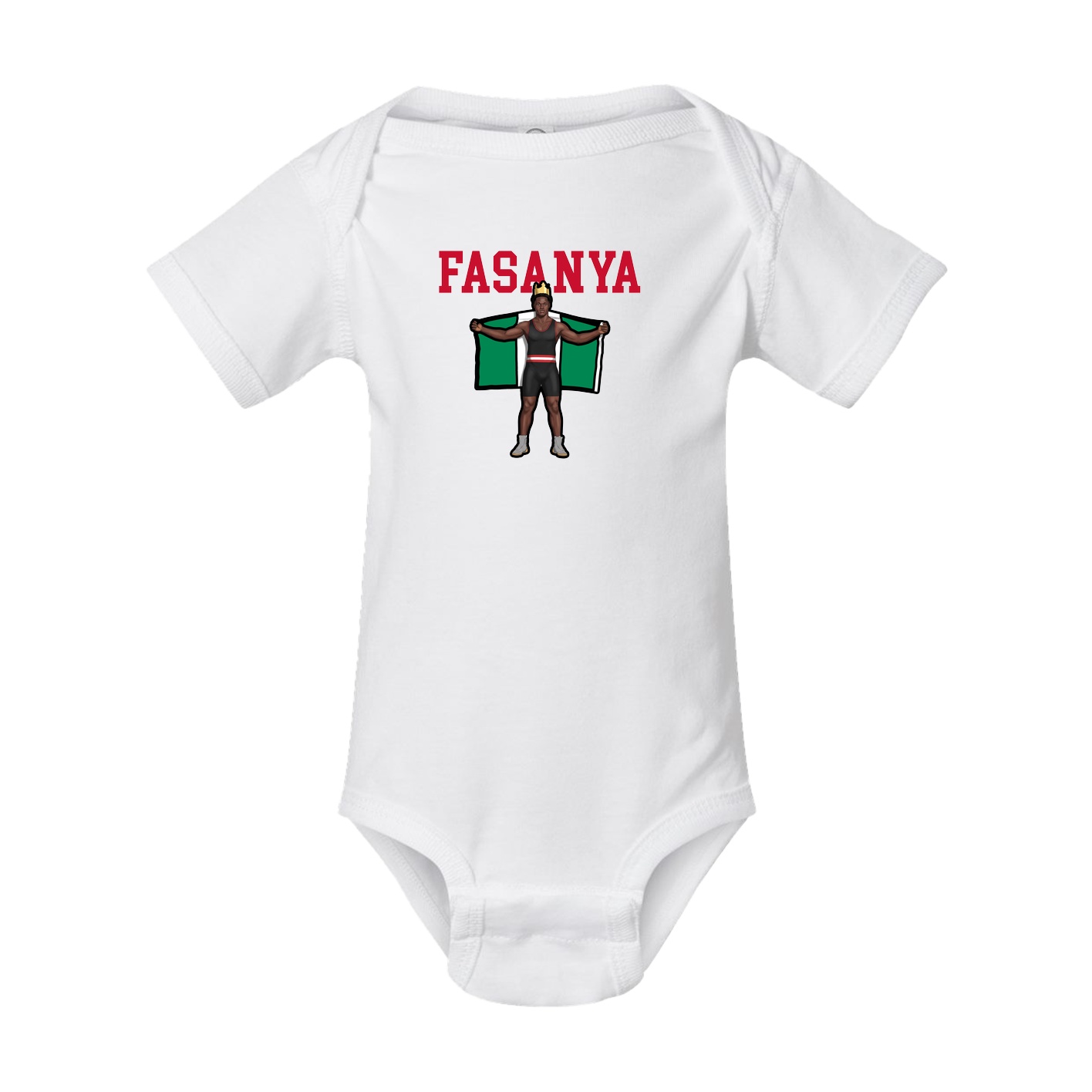 Baby Onesie — Shirsey in White
