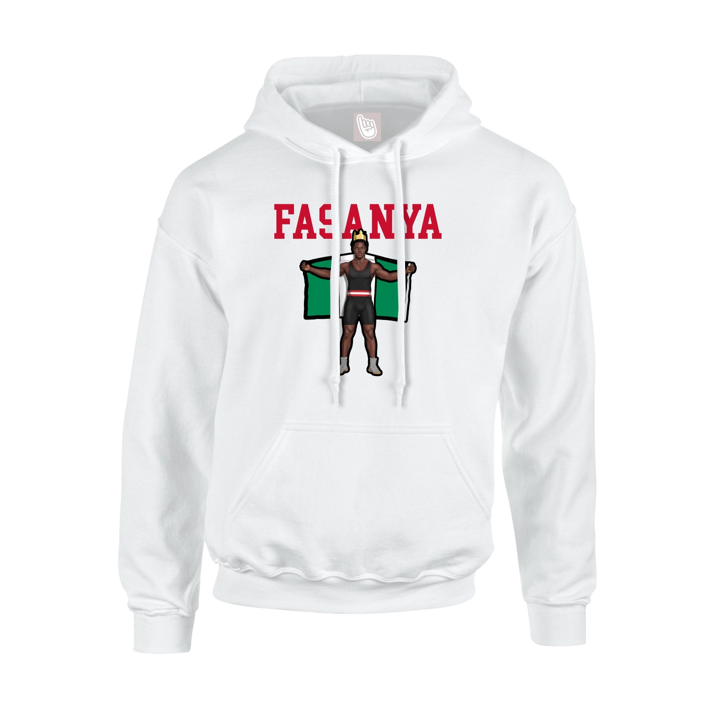 Youth Hoodie — Shirsey in White