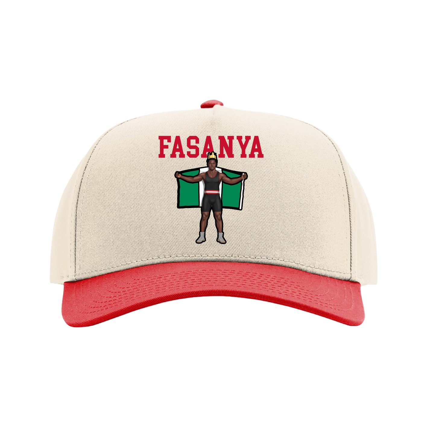 Full Fabric Five-Panel Champ Cap