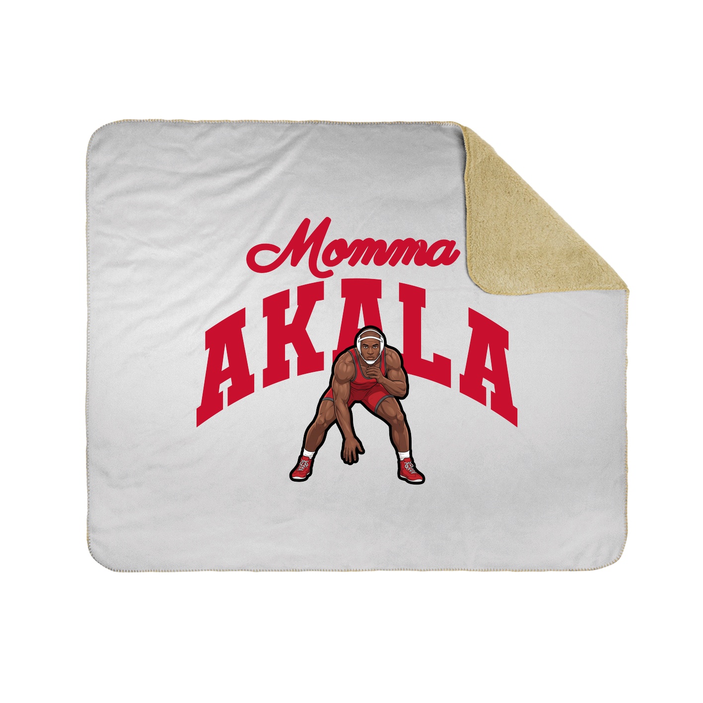 Throw Blanket — Mothers Day Arch in White