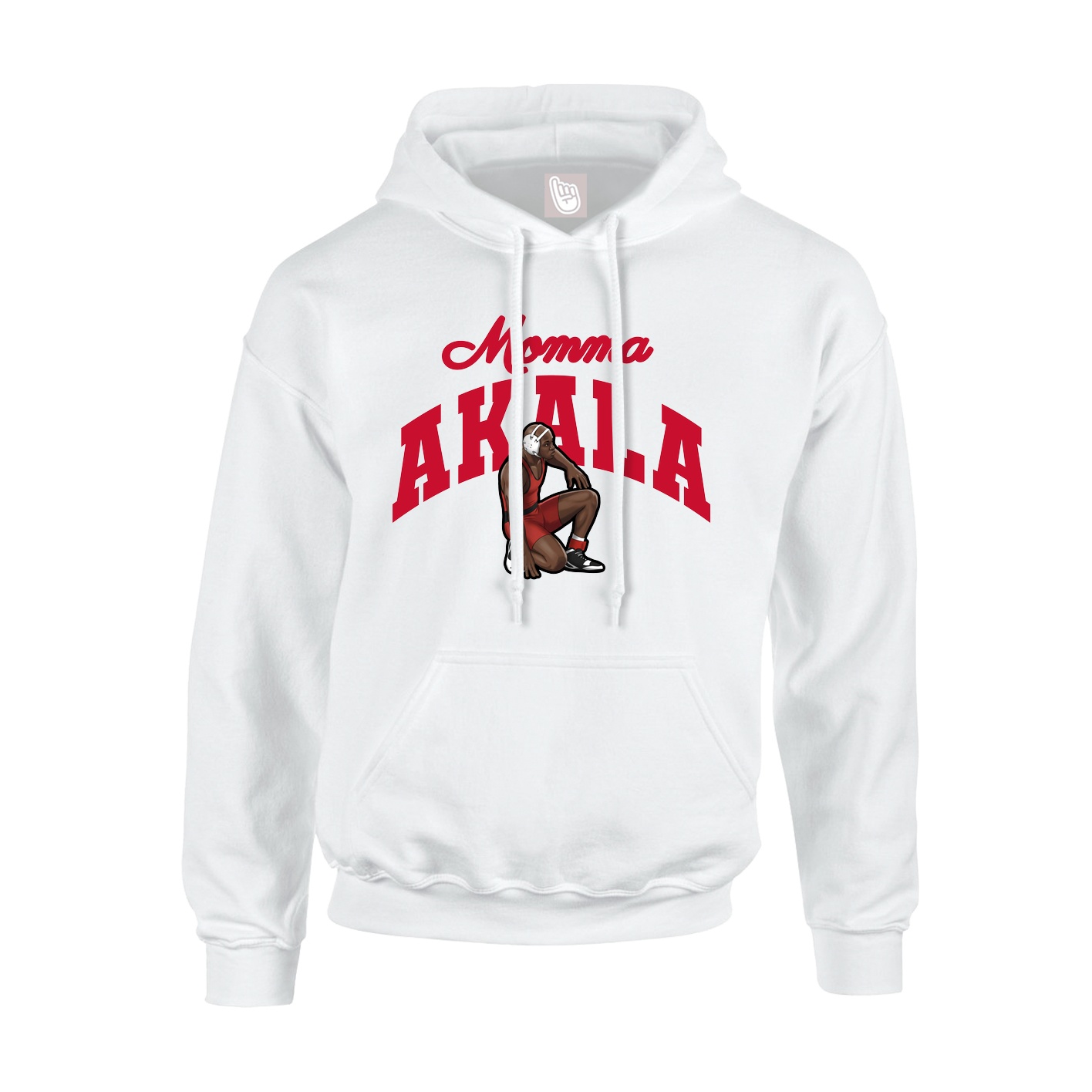 Youth Hoodie — Mothers Day Arch in White
