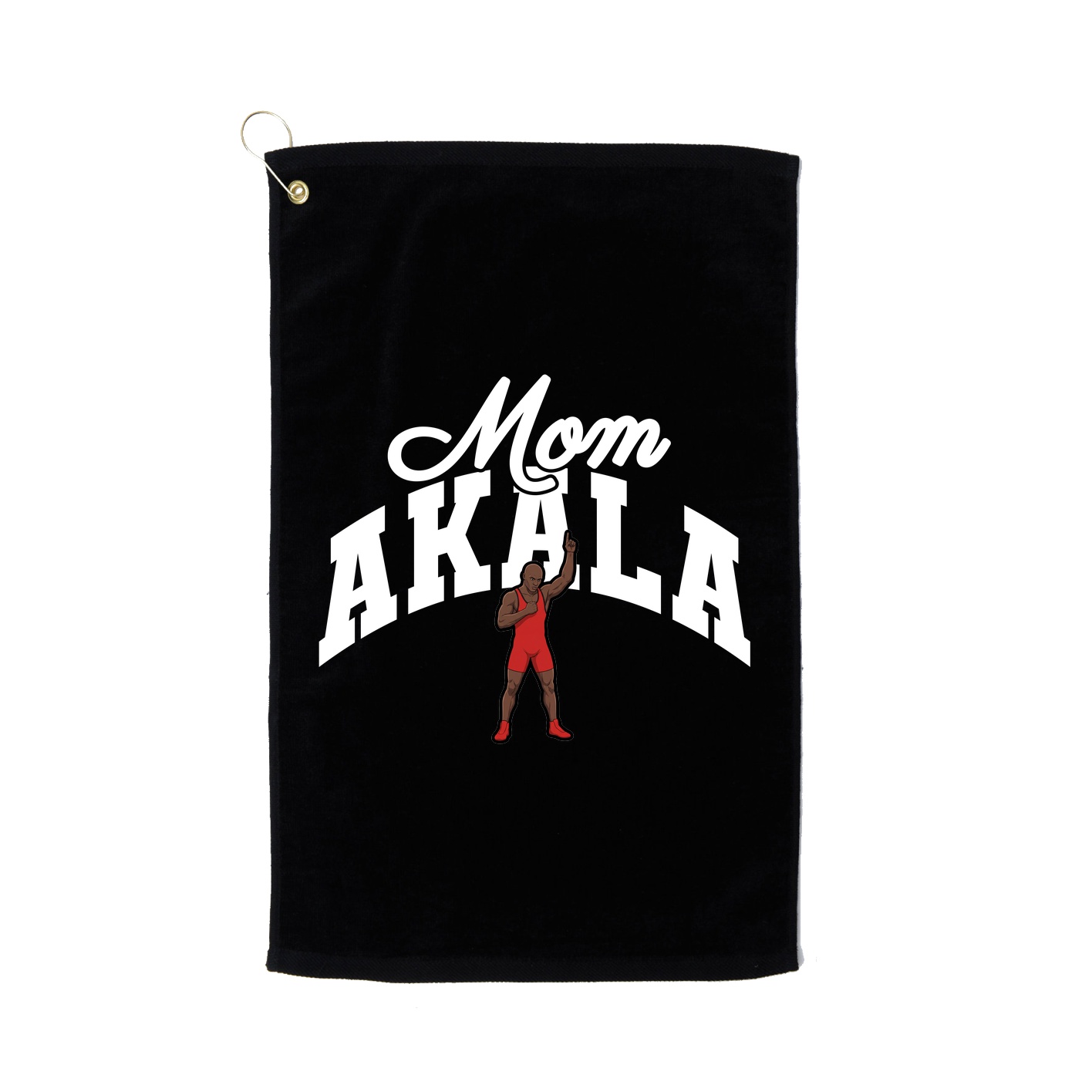 Golf Towel — Mothers Day Arch in Black