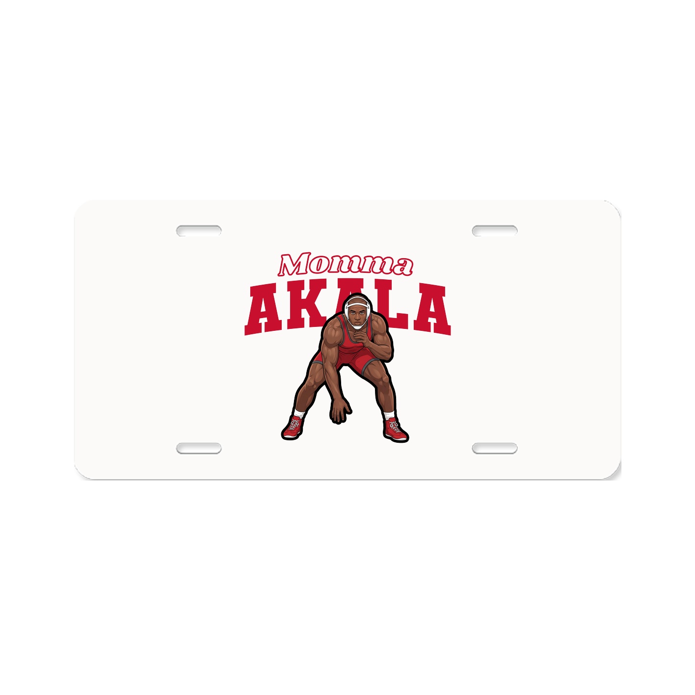 License Plate — Mothers Day Block in Classic