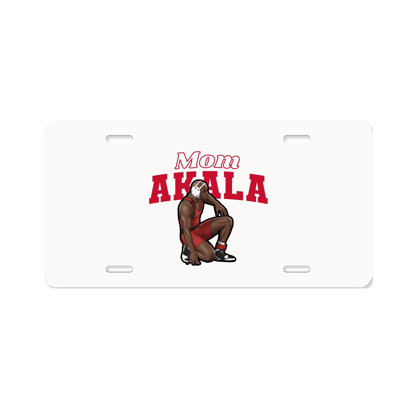License Plate — Mothers Day Block in Classic