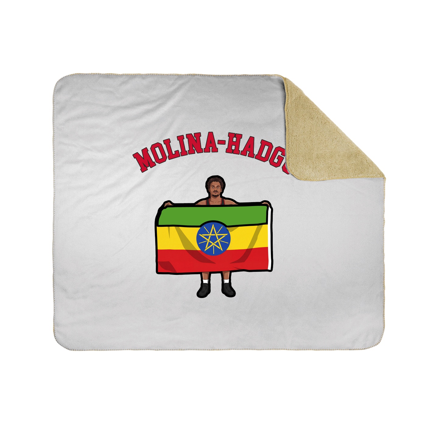 Throw Blanket — Shirsey Arch in White