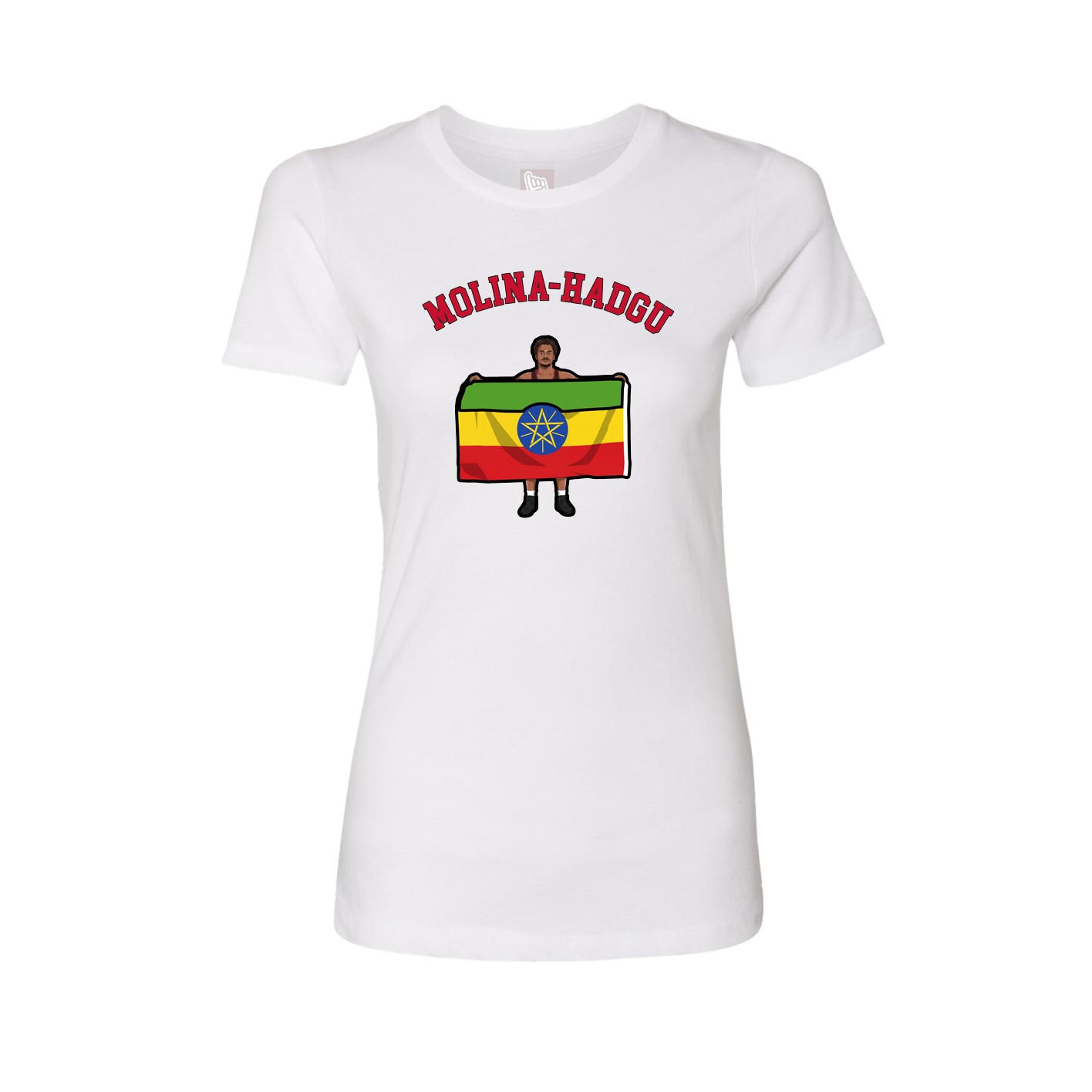 Womens Tee — Shirsey Arch in White