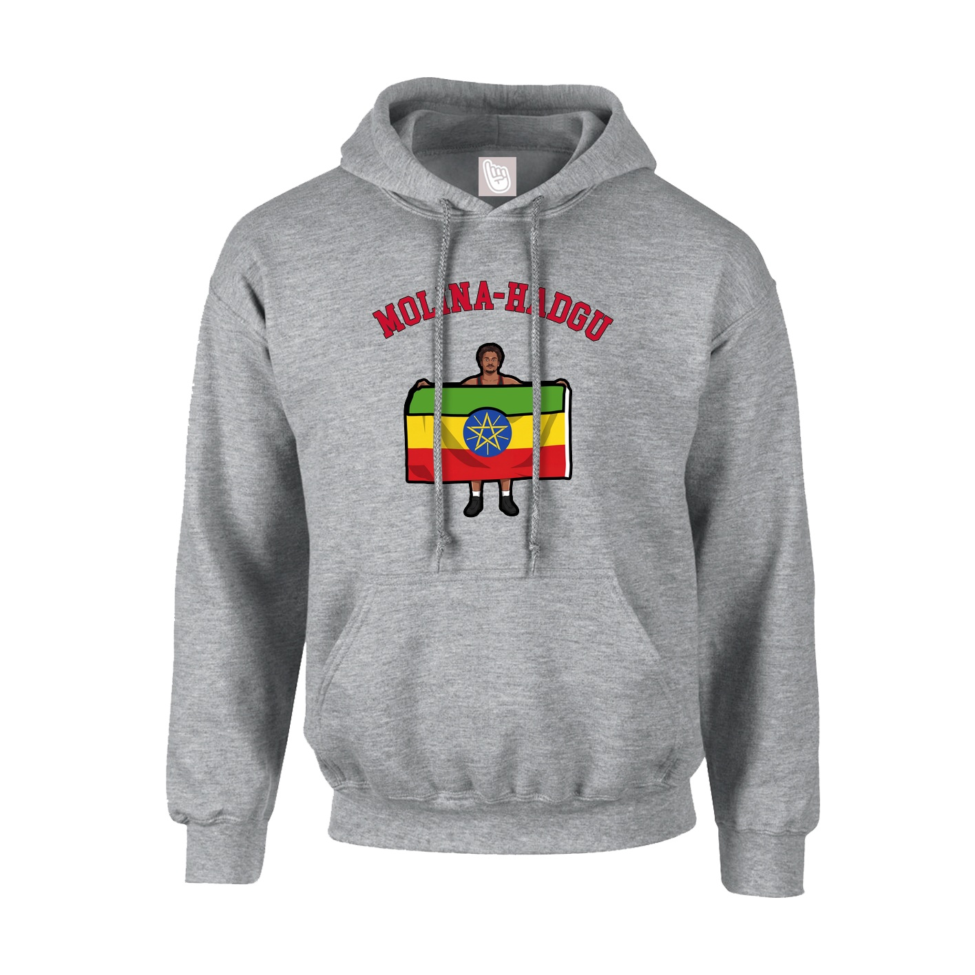 Youth Hoodie — Shirsey Arch in Grey