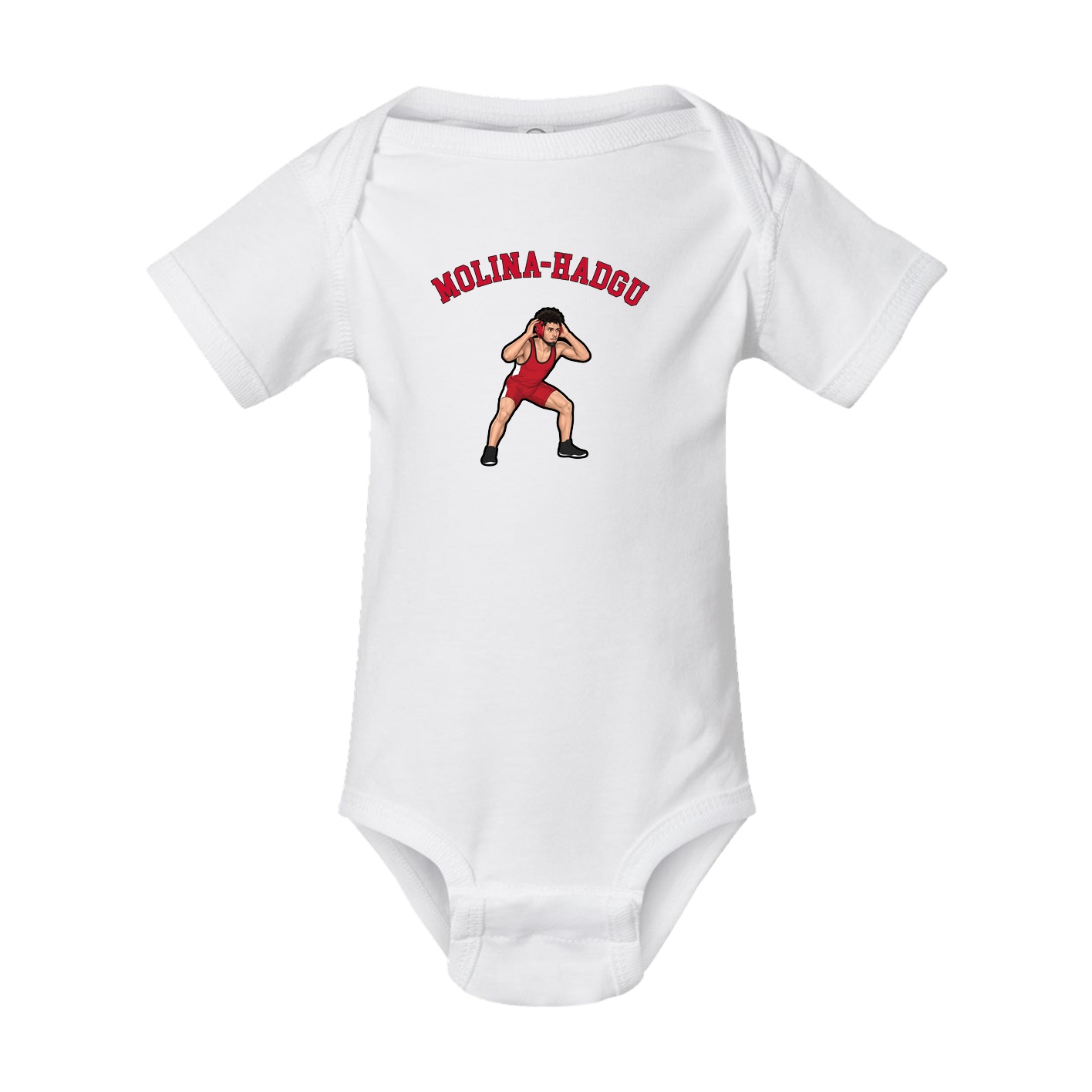 Baby Onesie — Shirsey Arch in White