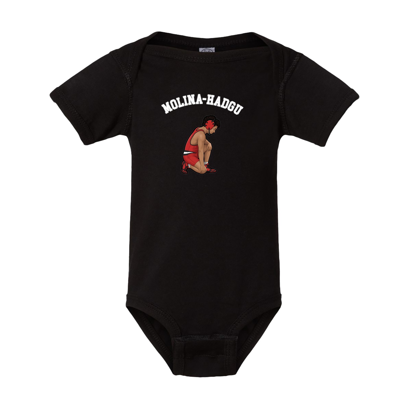 Baby Onesie — Shirsey Arch in Black